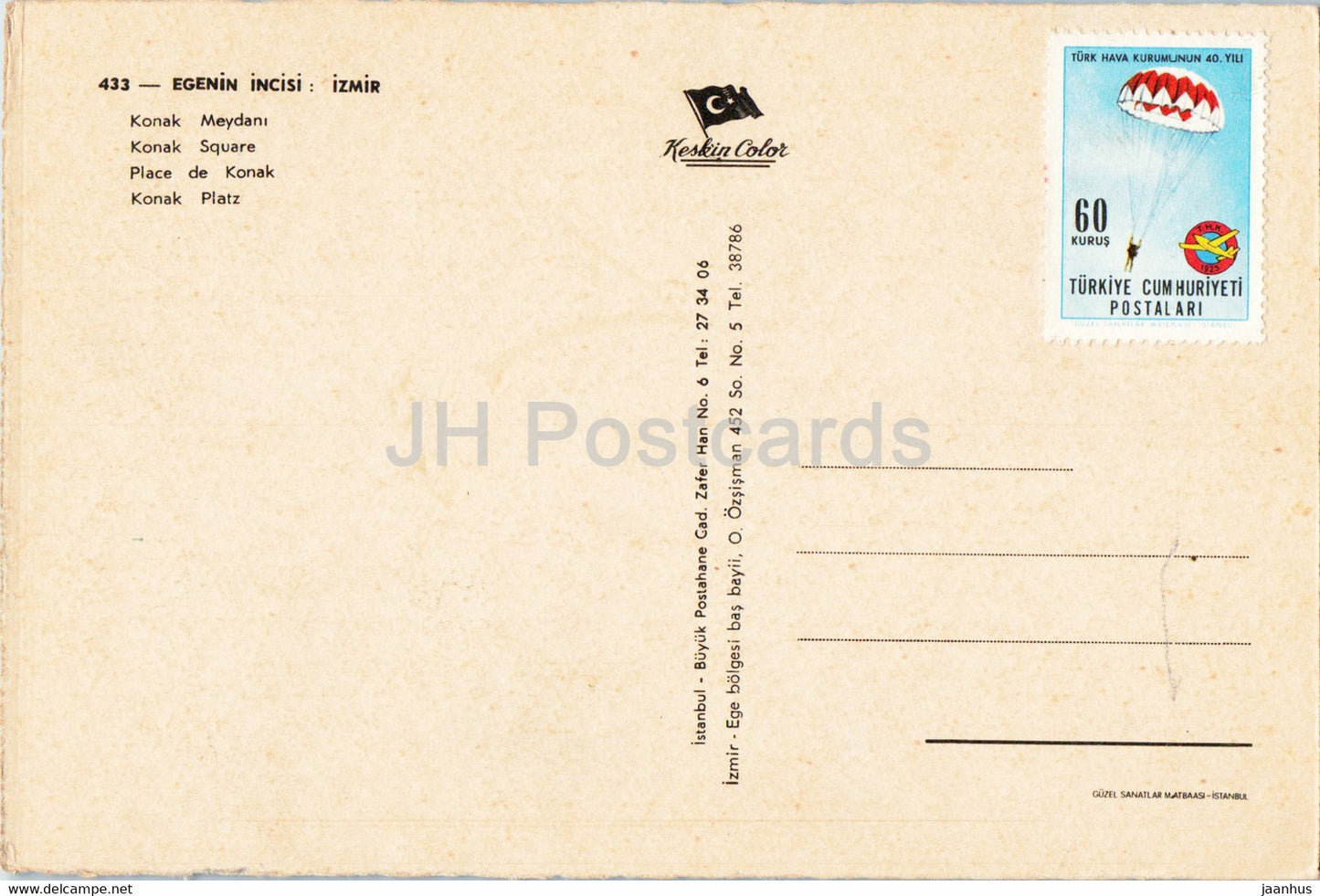 Izmir - Konak Square - Turkey - used