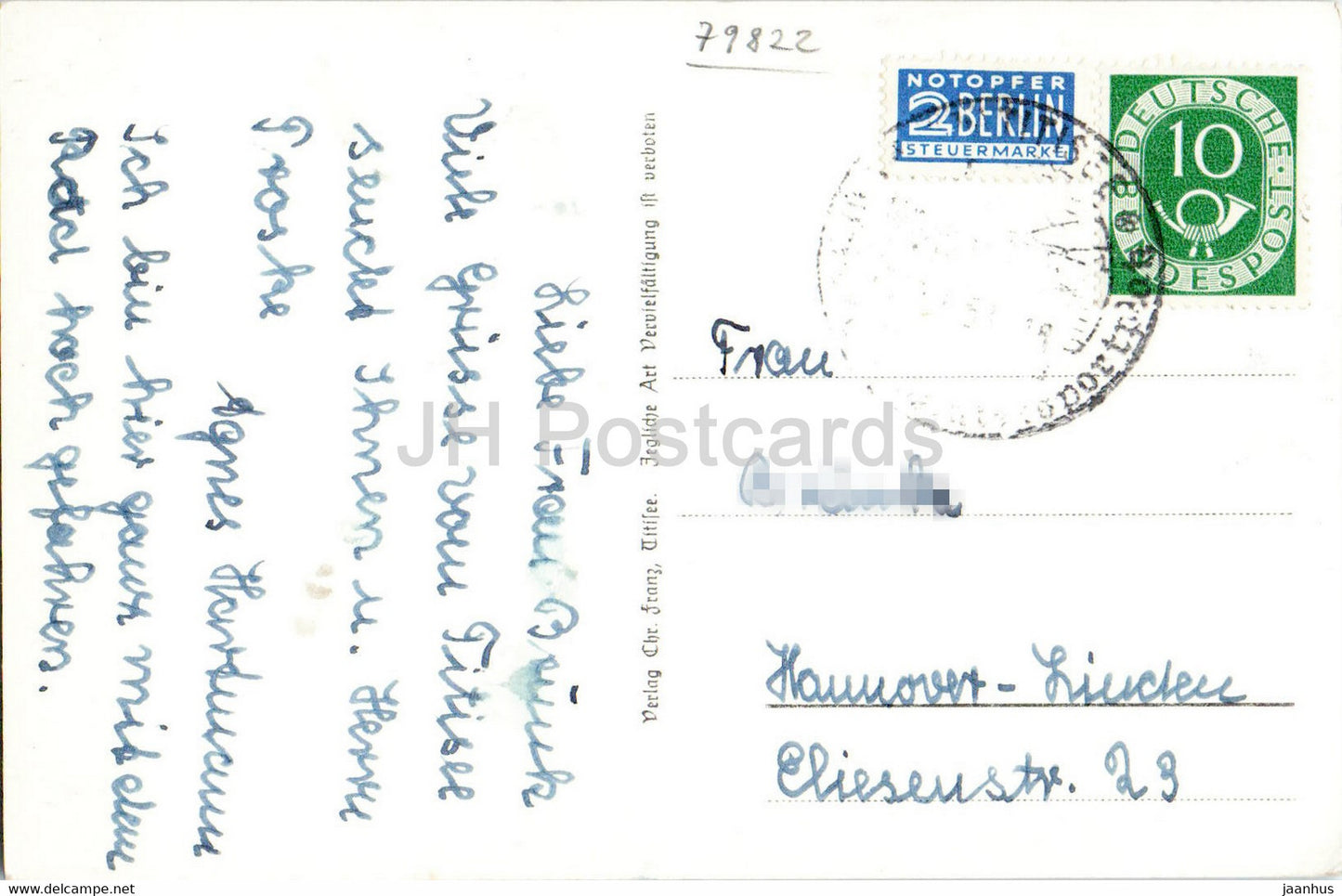 Hollental - Titisee - Feldberg - Schwarzwald - Hirschsprung - Ravenna Schlucht - old postcard - Germany - used