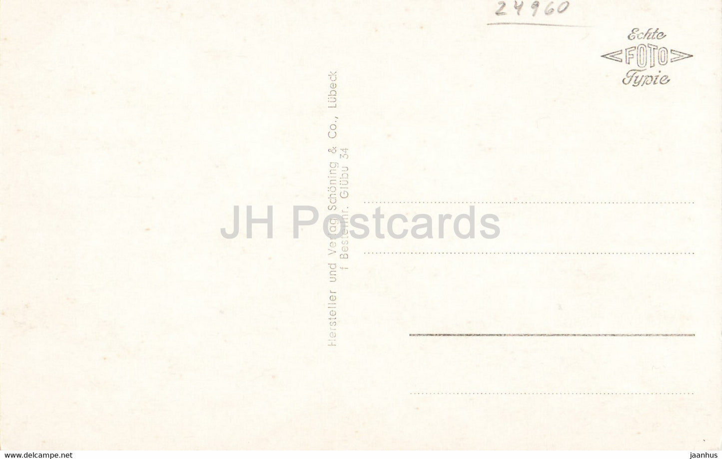 Ostseeheilbad Glucksburg - Promenade mit Strand - Schloss - Luftaufnahme - carte postale ancienne - Allemagne - inutilisée