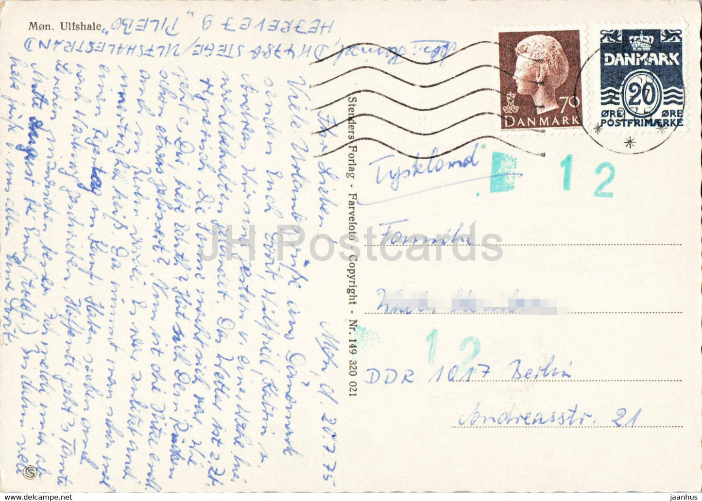 Mon - Ulfshale - 1975 - Denmark - used