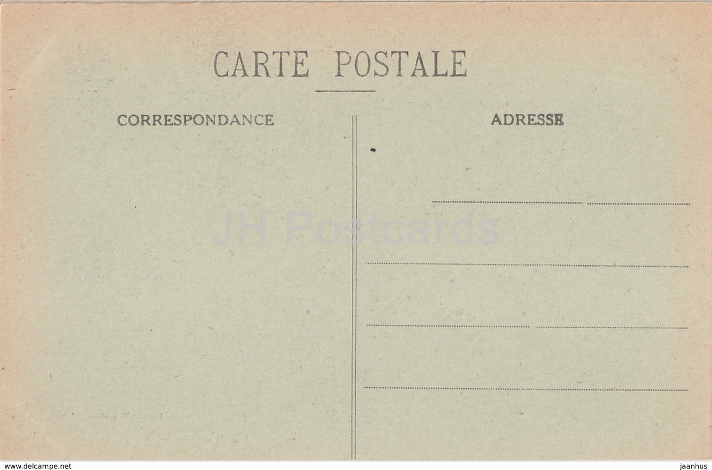 Bourges - Crypte de la Cathedrale - cathedral - 134 - old postcard - France - unused