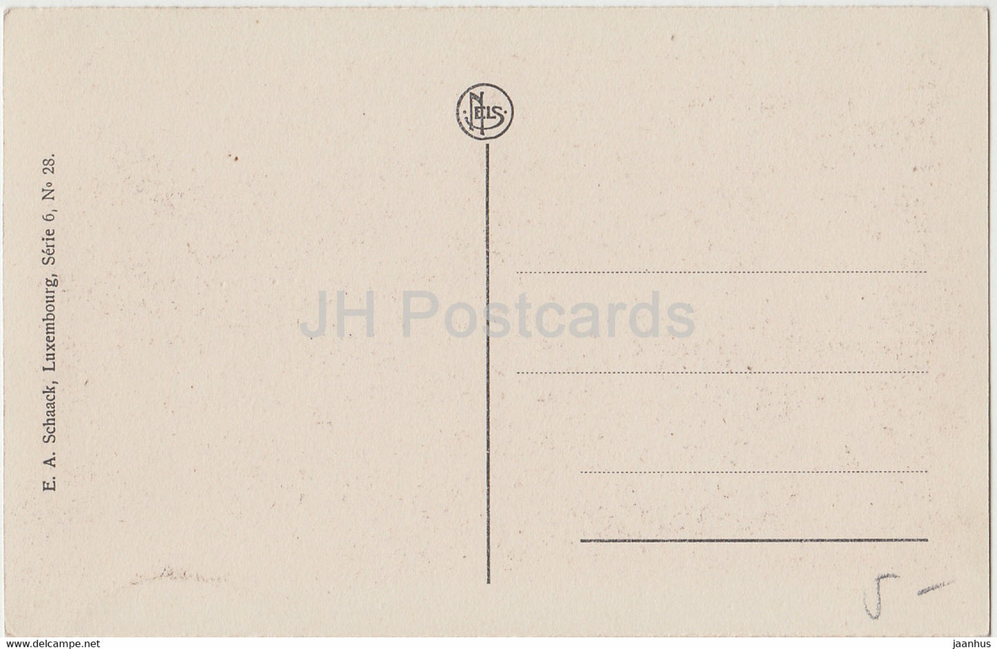 Vianden - Les Ruines - 28 - série 6 - carte postale ancienne - Luxembourg - inutilisée