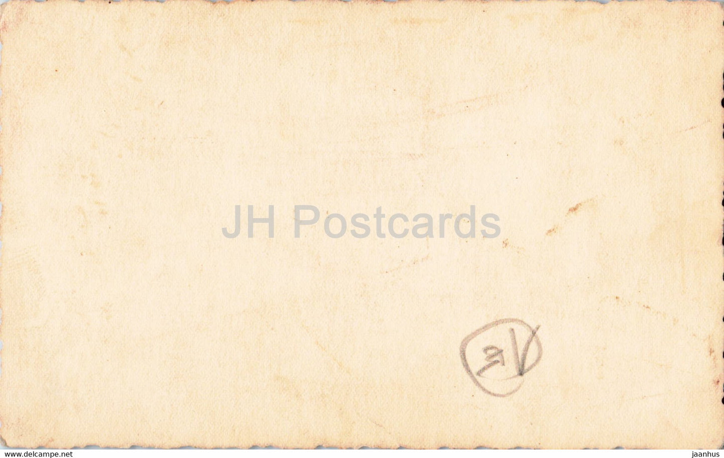 french woman - old postcard - 1944 - France - used