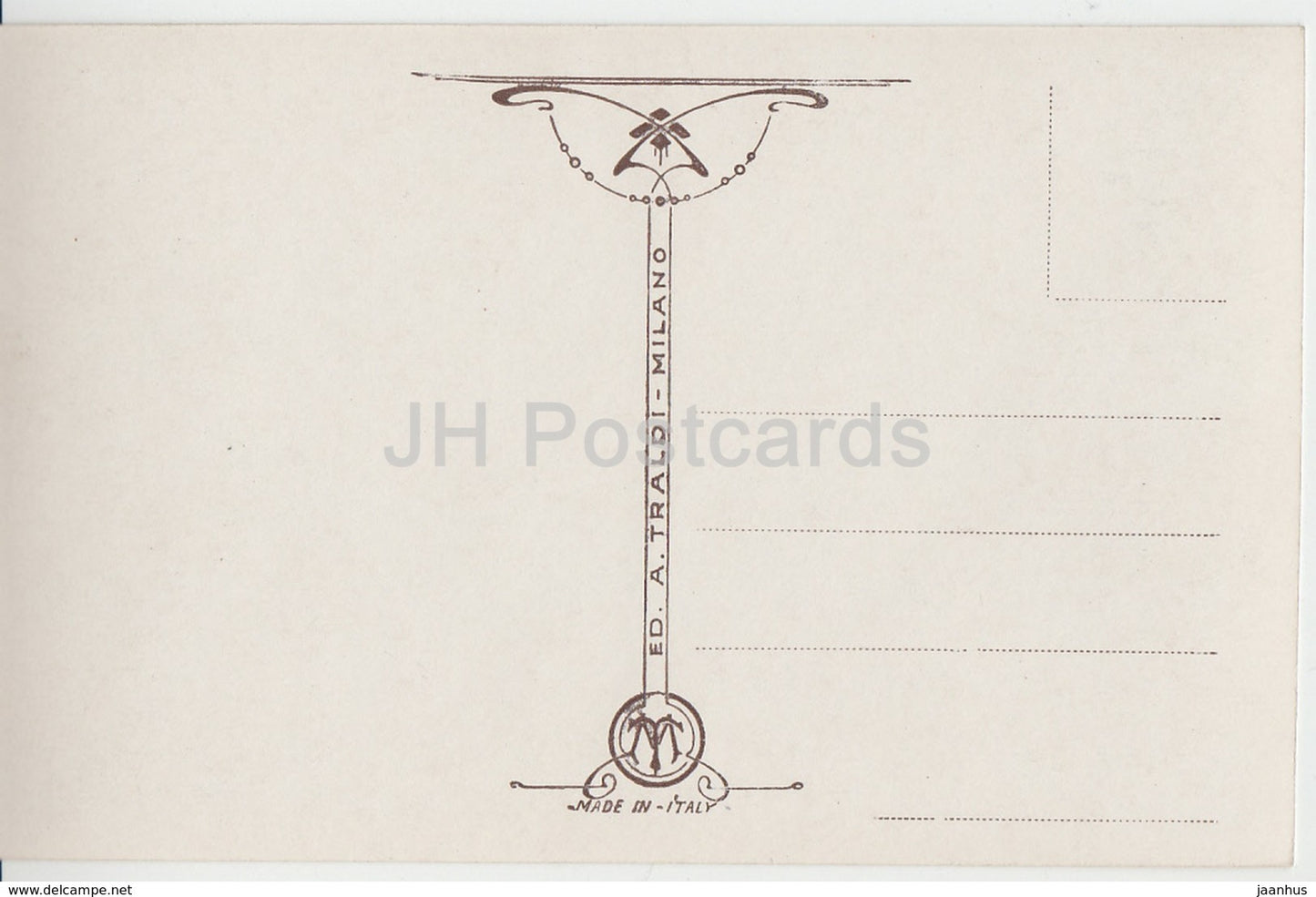 Venezia - Venice - Piazza S Marco i piccioni - old postcard - Italy - unused