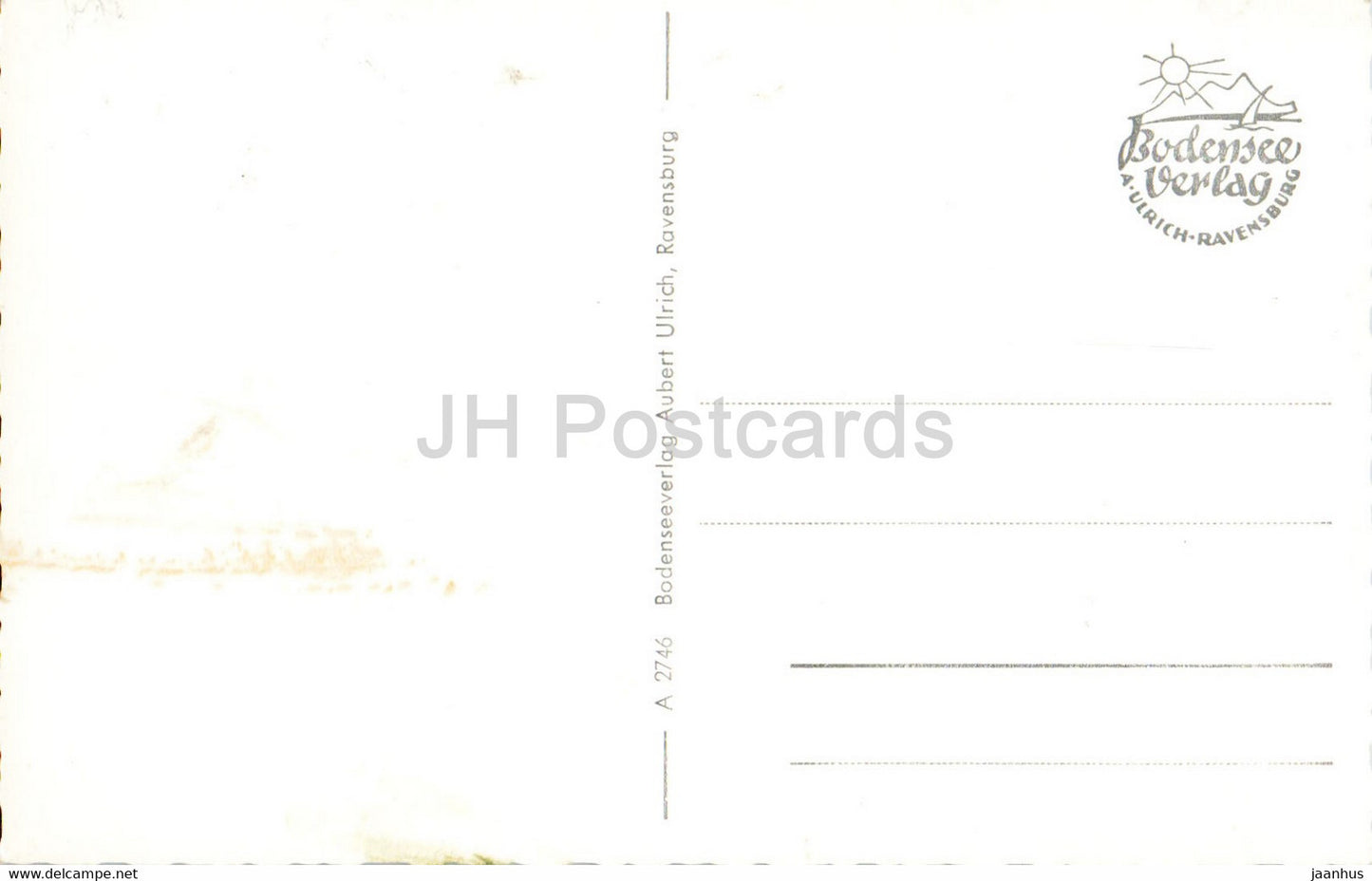 Weingarten Altdorf - Barockmunster - cathedral - old postcard - Germany - unused