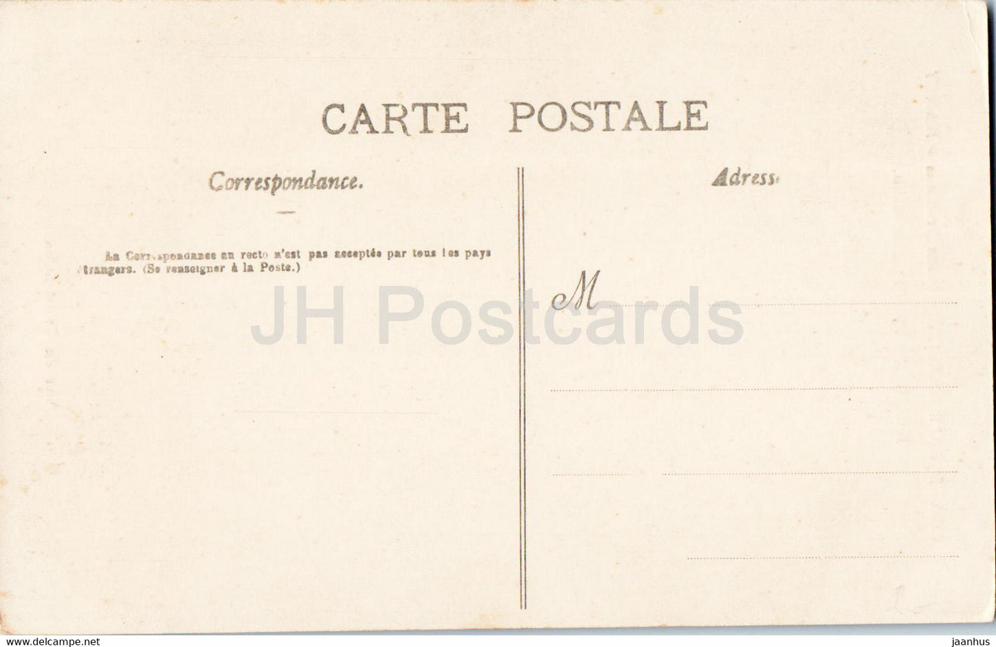 Grand Café Glacier - Place Stanislas - Baudinta - Propriétaire - Vue du Grans Salon - carte postale ancienne - France - inutilisée