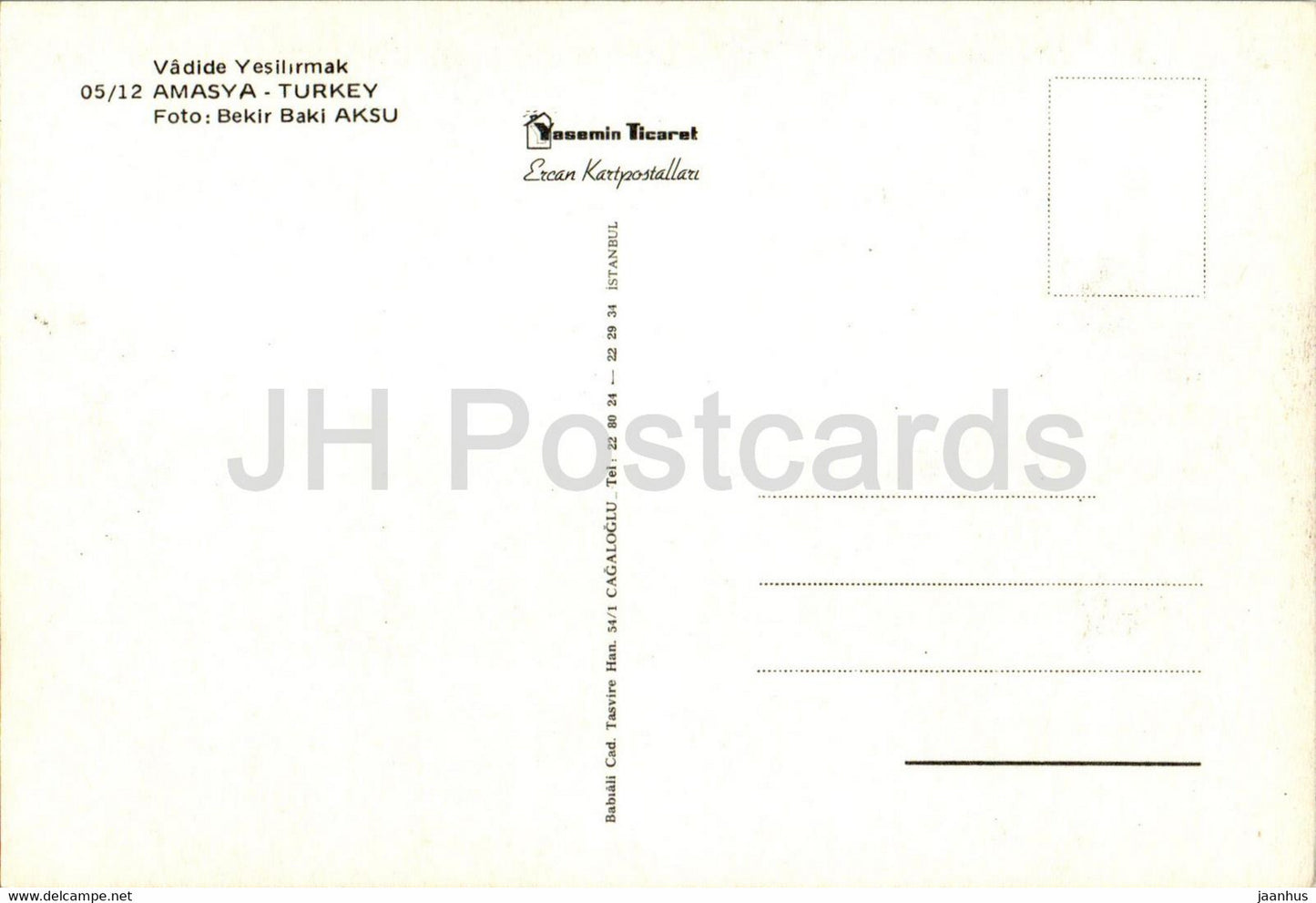 Amasya - Vadide Yesilirmak - Tal - Türkei - unbenutzt