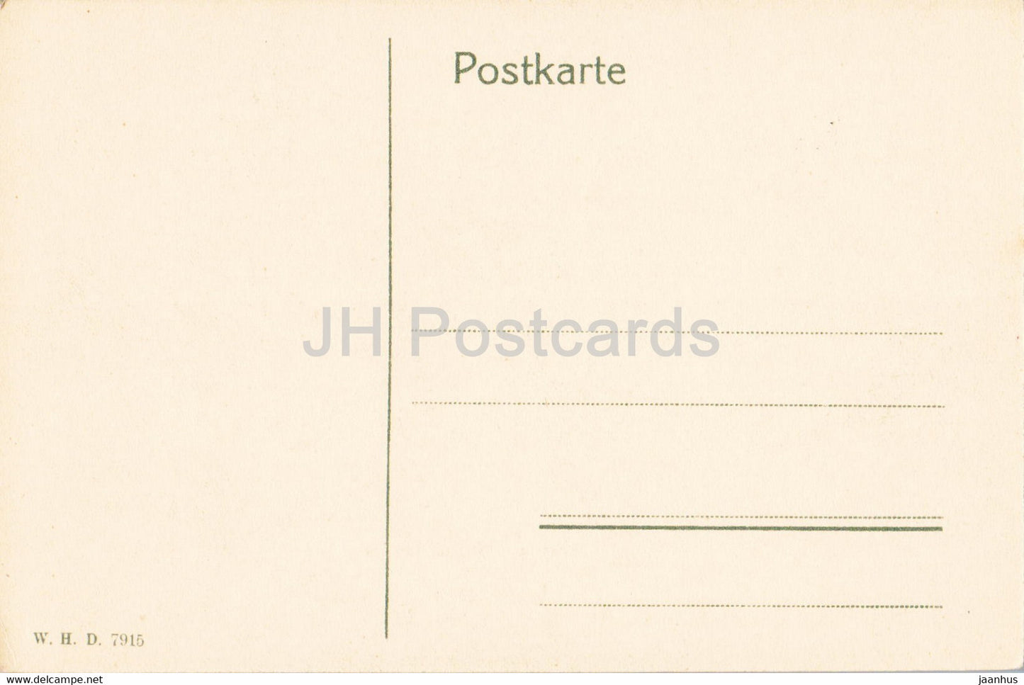 Nurnberg - Nuremberg - Schoner Erker - W. H. D. 7915 - old postcard - Germany - unused