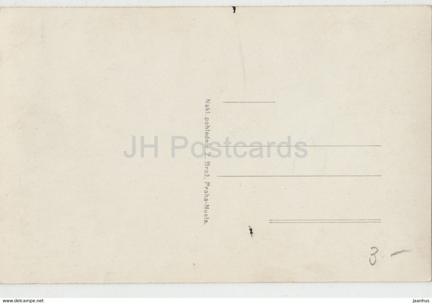 Praha - Prague - Narodni Divadlo - Théâtre National - 200 - carte postale ancienne - République tchèque - inutilisée