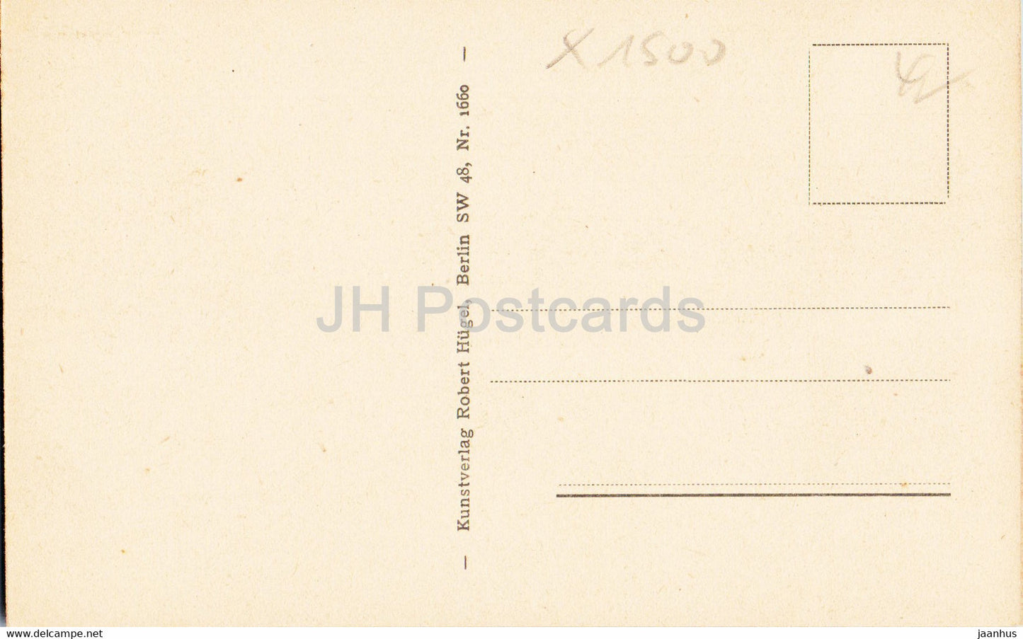 Potsdam Sanssouci - Orangerie - castle - 1660 - old postcard - Germany - unused