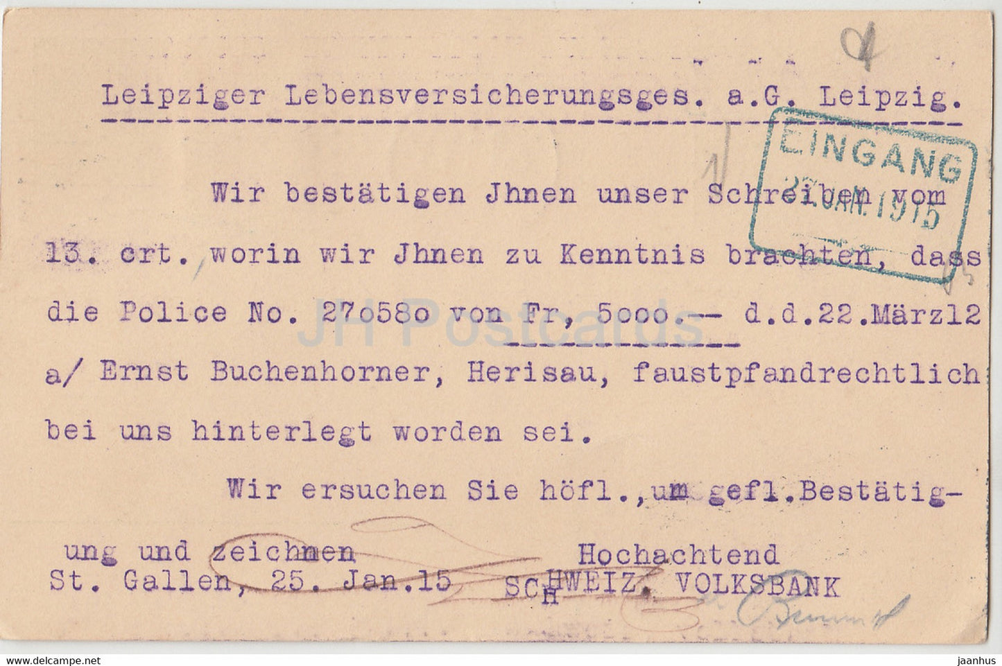 Schweizer Landesausstellung 15 Mai 1914 - Exposition Nationale Suisse - old postcard - Switzerland - used