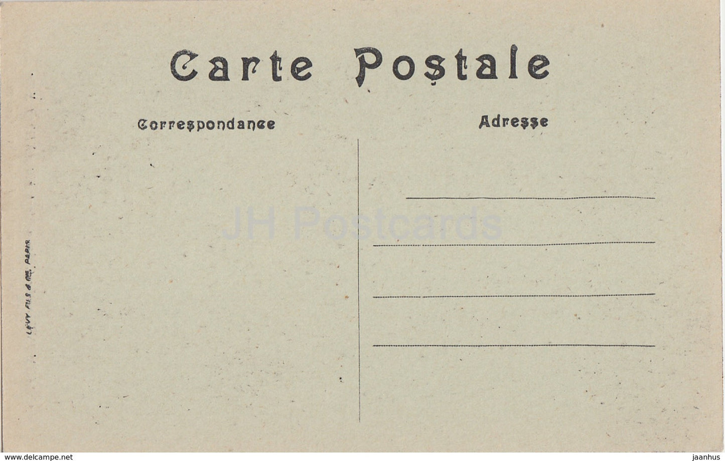 Chaumont - Le Château - Entrée Principale et Pont Lévis - château - 53 - carte postale ancienne - France - inutilisée