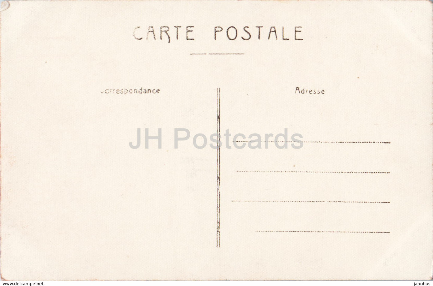 Eglise - église - RF - carte postale ancienne - France - inutilisée