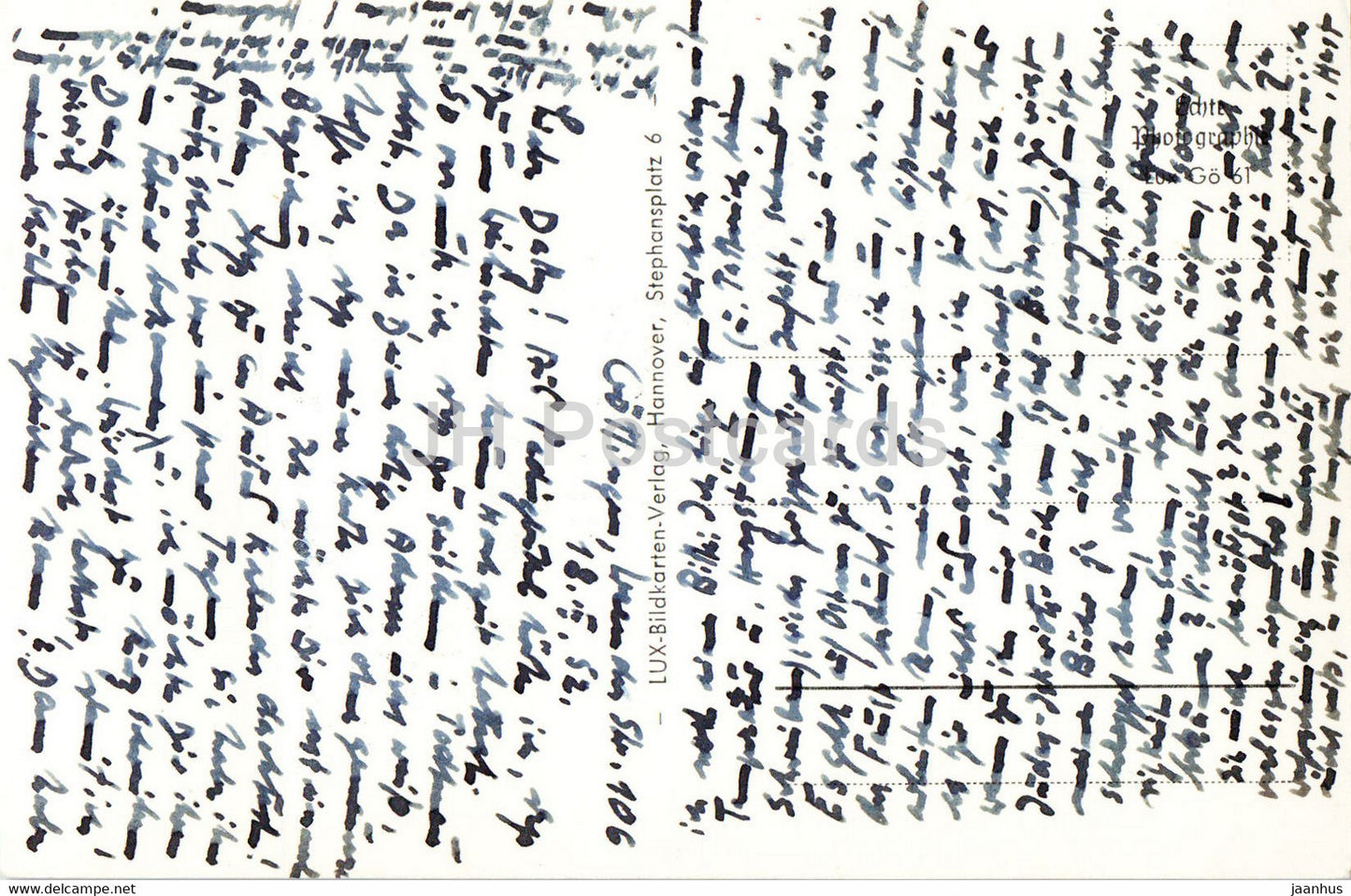 Gottingen - Weenderstr - Weenderstrasse - Hans Schroder - old postcard - 1952 - Germany - used