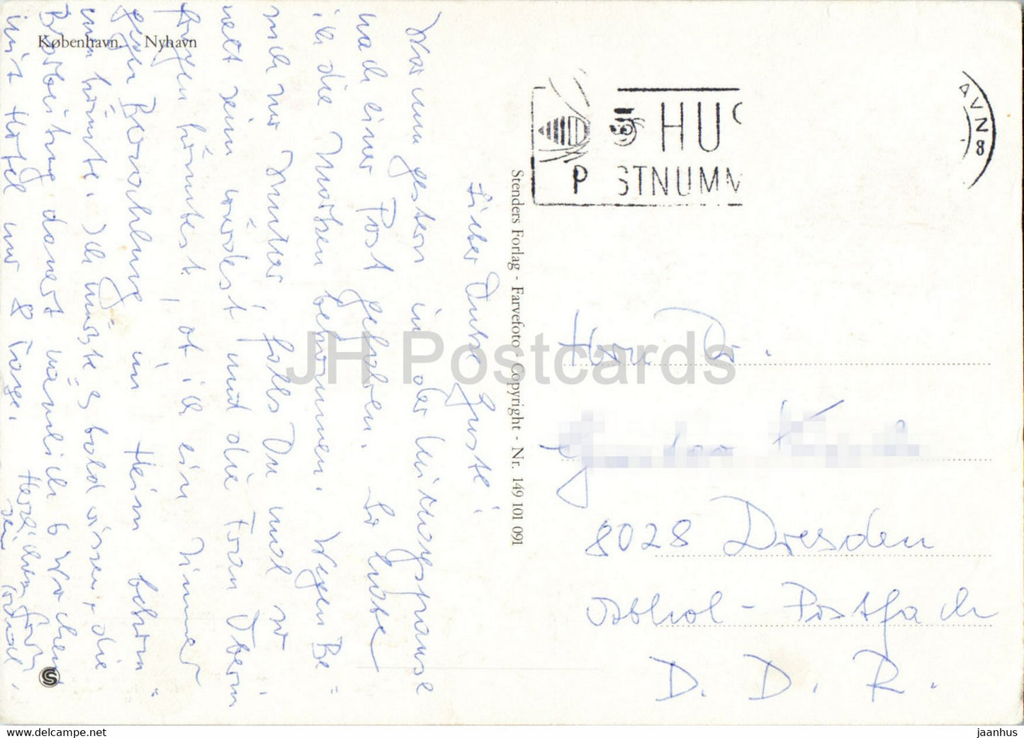 Kopenhagen – Nyhavn – Auto – Dänemark – gebraucht