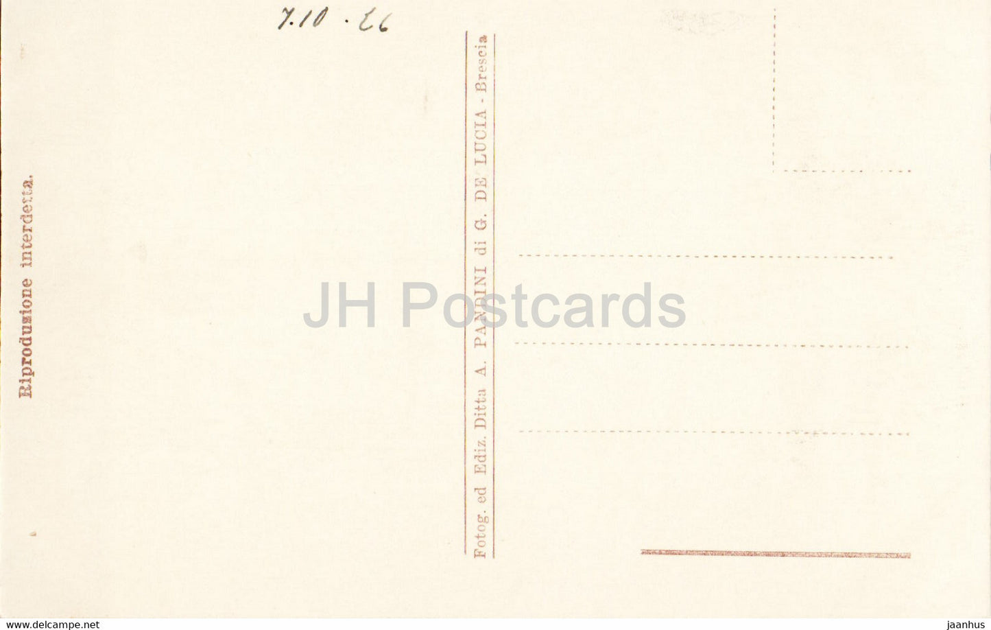 Lago di Garda - Riva - Municipio - 223 - old postcard - Italy - unused