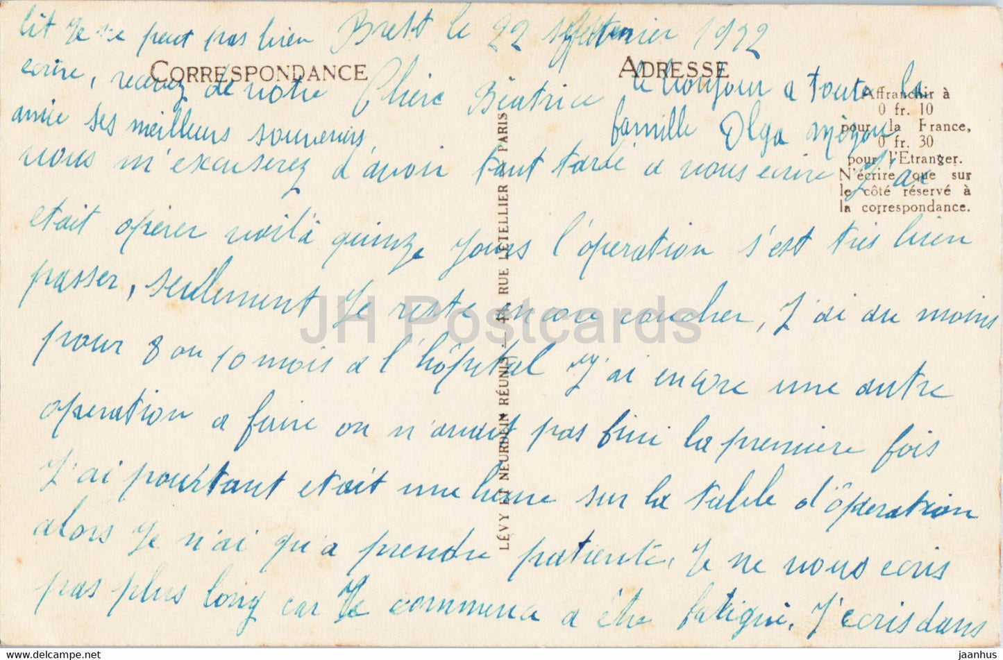 Brest - Les Rampes et le Port du Commerce - 38 - old postcard - 1912 - France - used