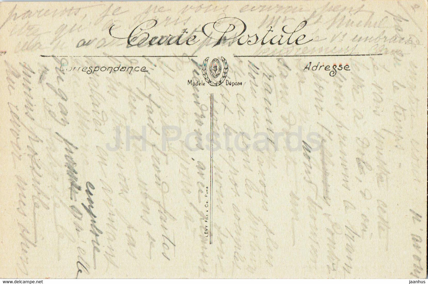 Parame - La Digue - 27 - old postcard - France - used