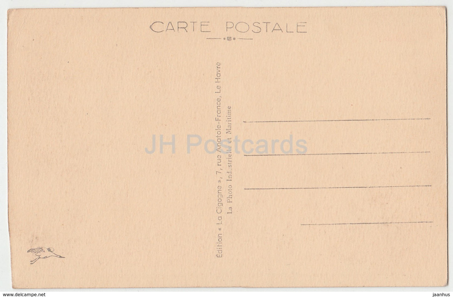 Le Havre - La Nouvelle Gare Et le Cours de la République - 6-38 - carte postale ancienne - France - inutilisée