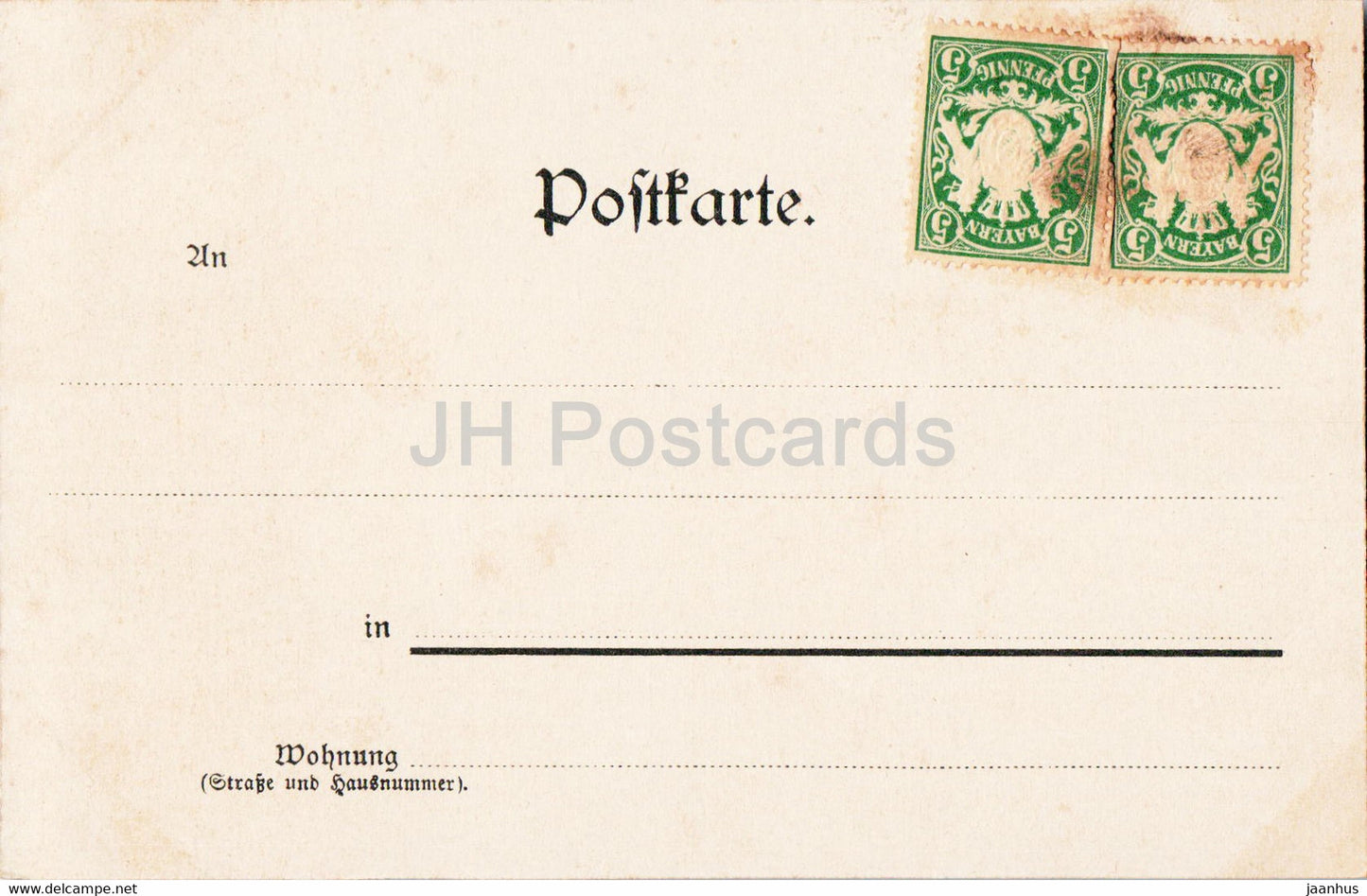 Munchen - Munich - Frauenkirche und Umgebung - church - old postcard - Germany - used