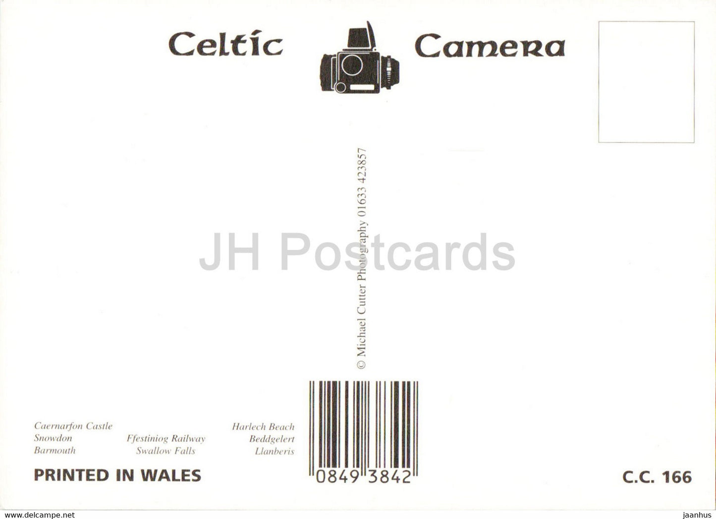 North Wales - Caernarfon Castle - Snowdon - Barmouth - Ffestiniog Railway - Wales - United Kingdom - unused