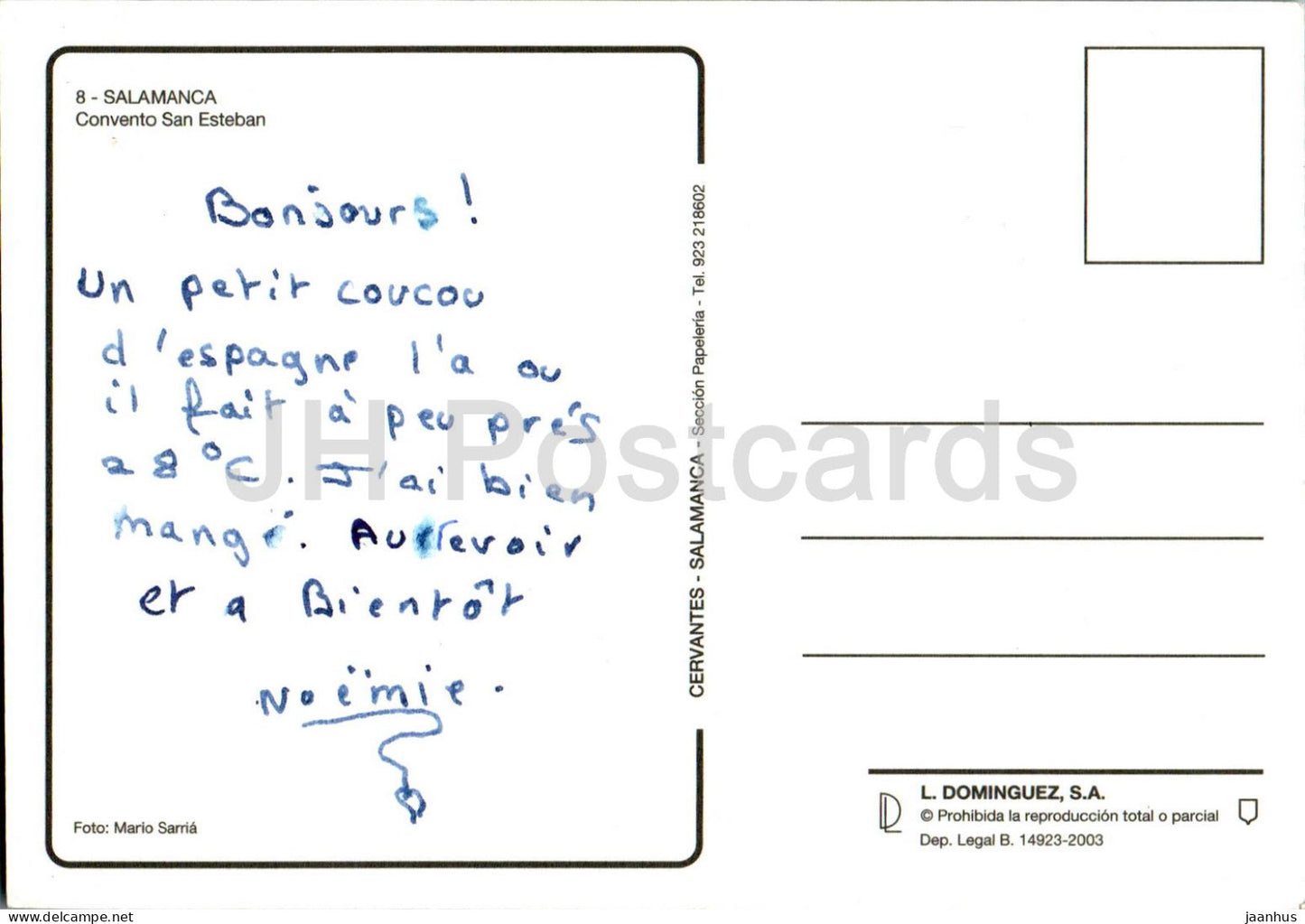 Salamanque - Convento San Esteban - cathédrale - 8 - Espagne - occasion