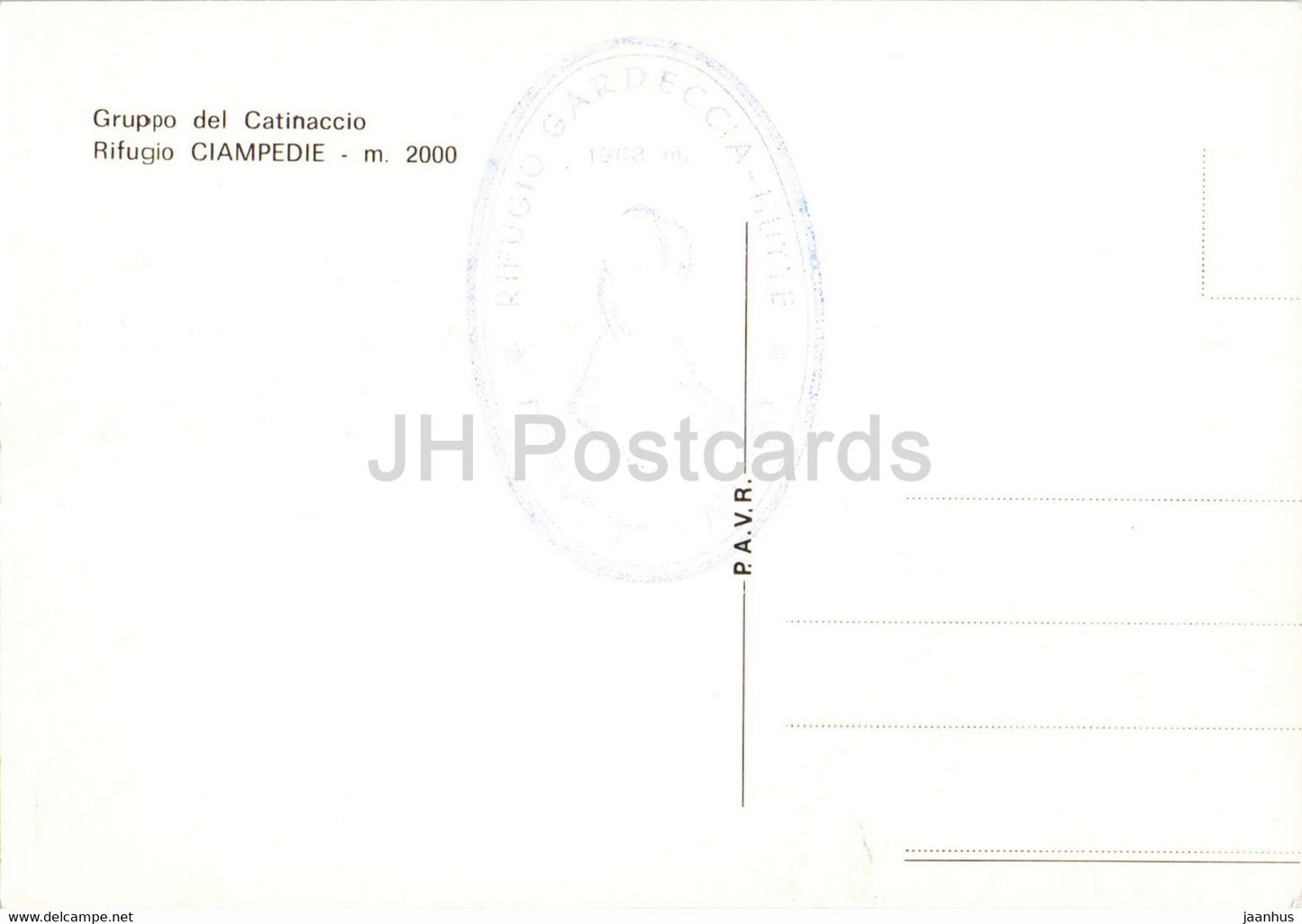 Rifugio Ciampedie - Gruppo del Catinaccio - cable car - multiview - Italy - unused