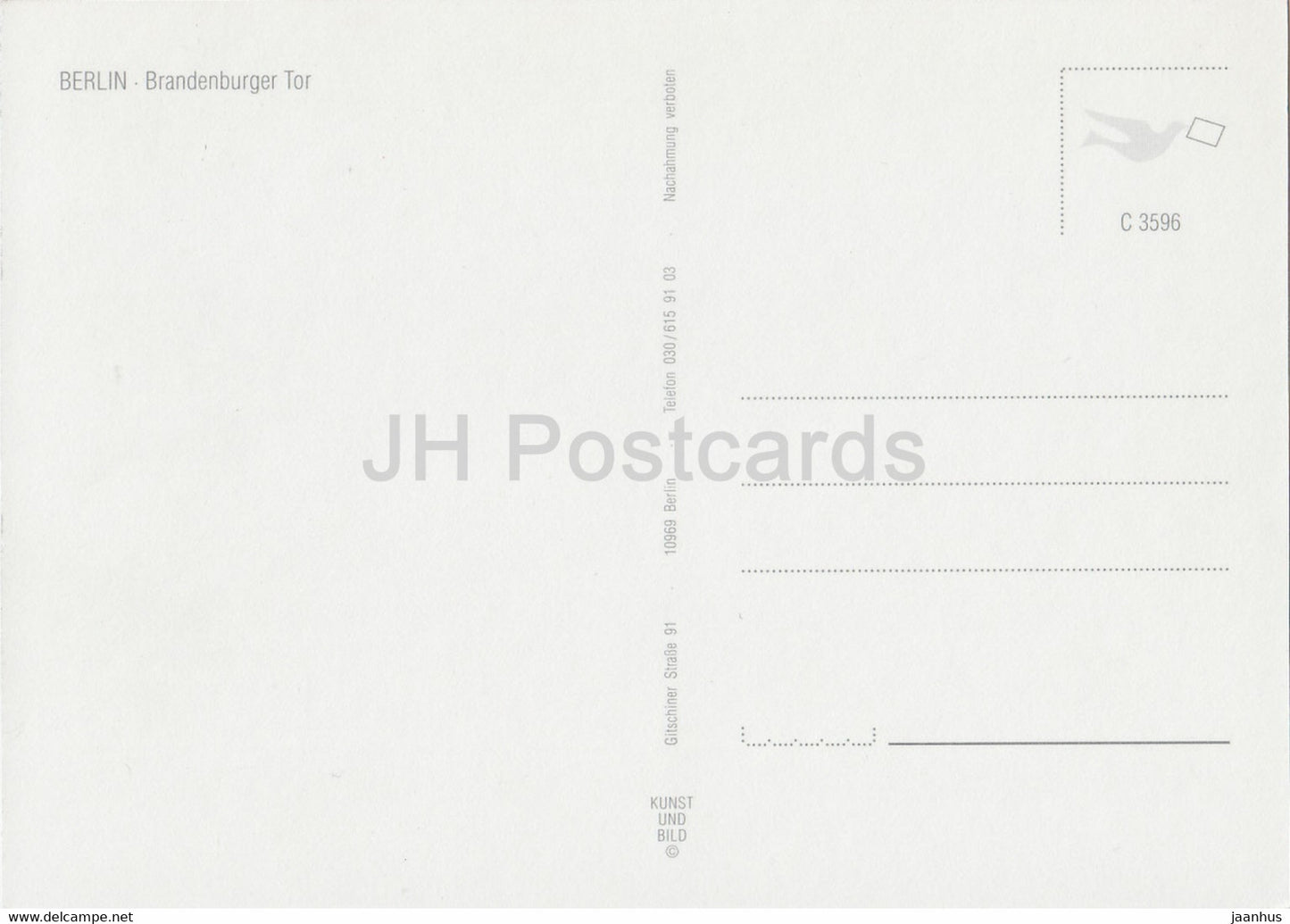 Berlin - Branderburger Tor - 8 - Deutschland - unbenutzt