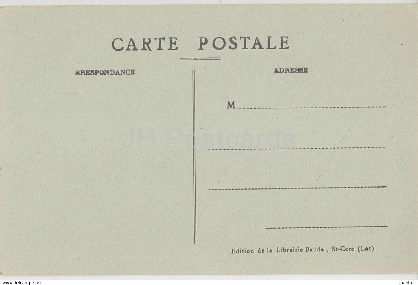 Assier - Details d'une Liter sculptee taisant le Tour de l'Eglise - 684 - alte Postkarte - Frankreich - unbenutzt