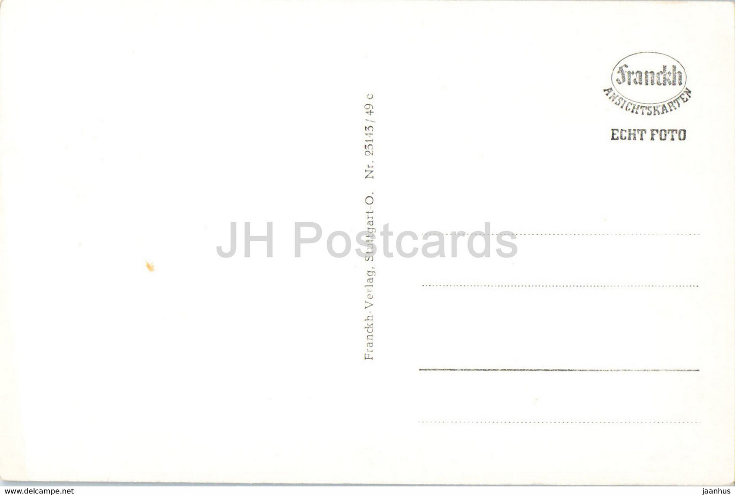 Der Rheinfall bei Schaffhausen - 23143 - carte postale ancienne - Suisse - inutilisée