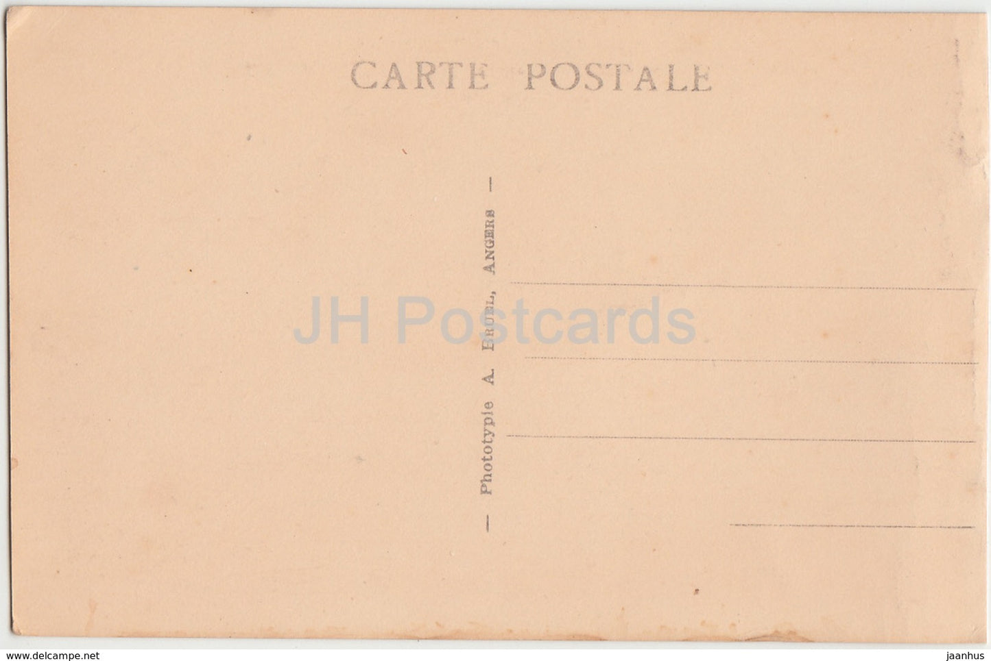 Chinon - Le Chateau - Les Logis Royaux - Chateau du Milieu et tour de Boissy - 7 - alte Postkarte - Frankreich - unbenutzt