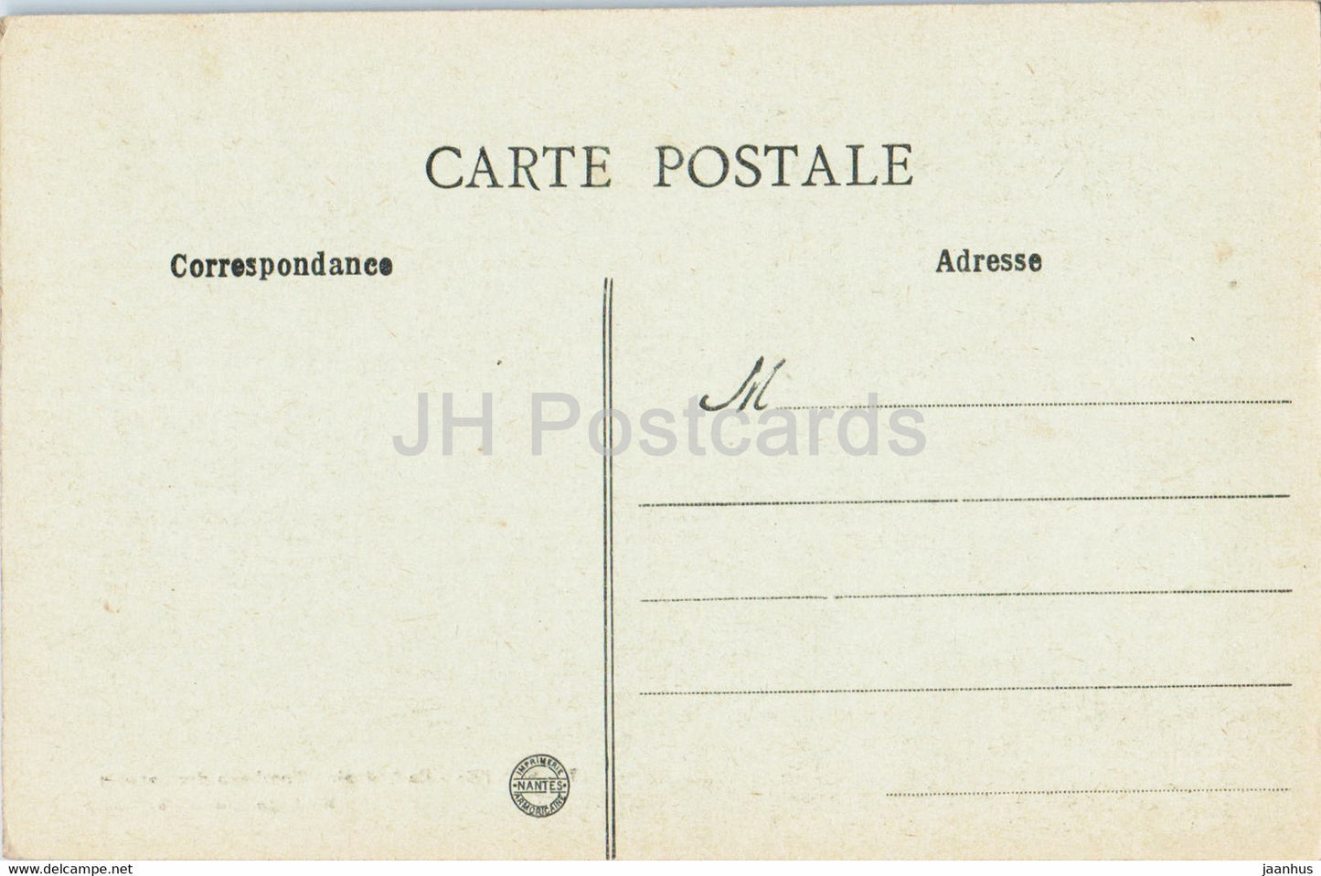 Nantes - Cathedrale - Tombeau des Carmes - 72 - old postcard - France - unused