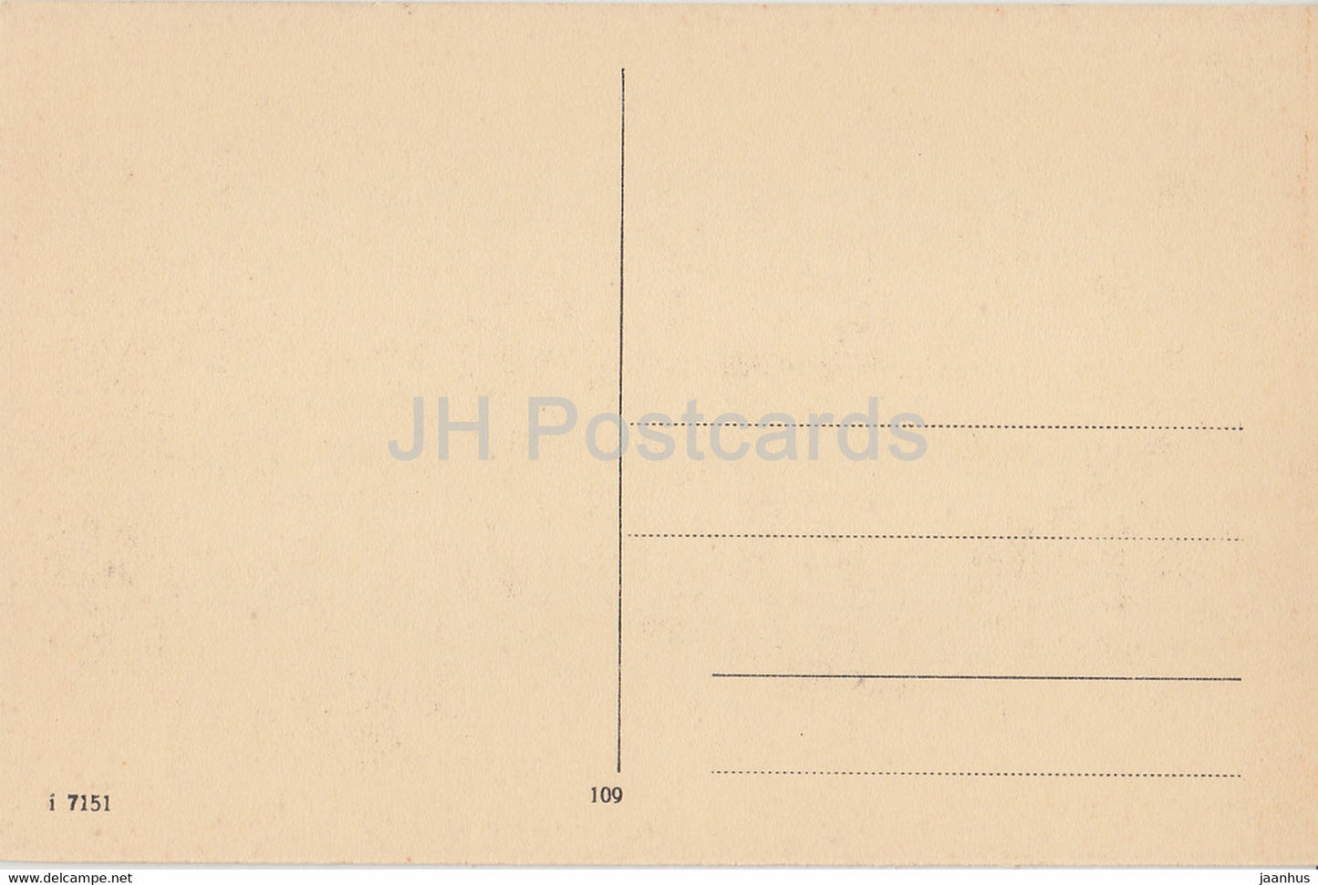 Weimar - Goethes Gartenhaus - 109 - old postcard - Germany - unused