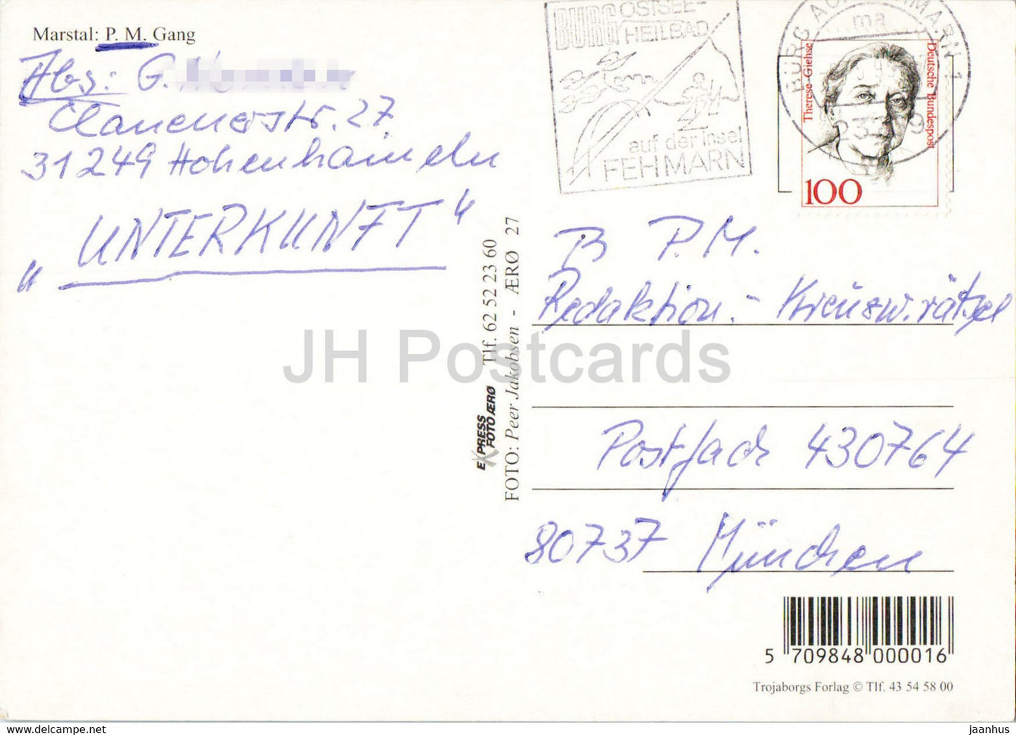 Marstal P M Gang - 1995 - Denmark - used