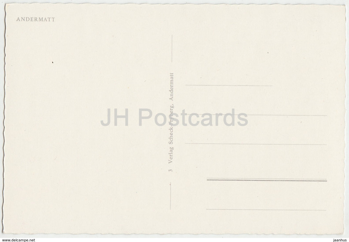 Andermatt - multiview - bridge - 770 - Switzerland - unused