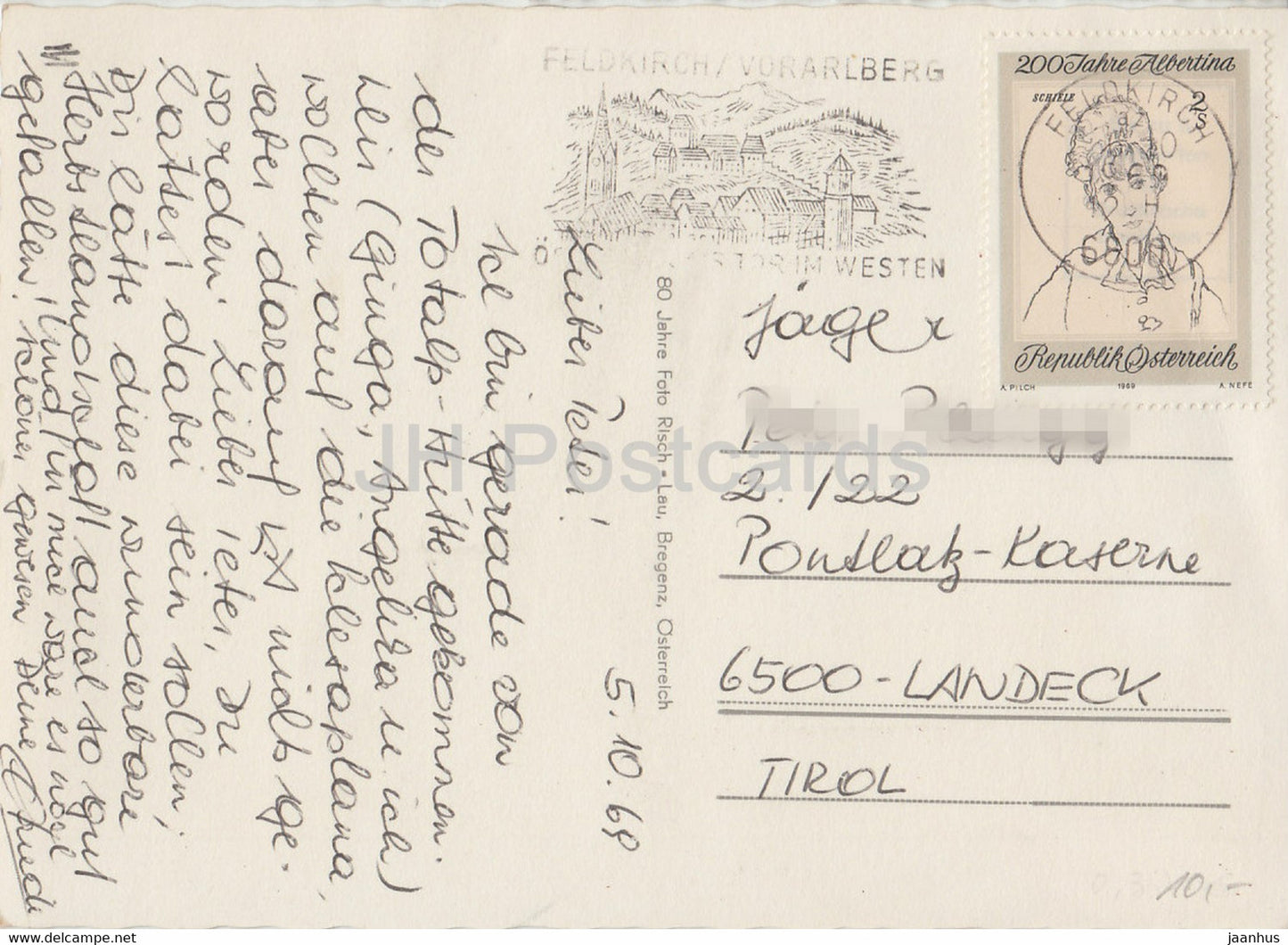 Scesaplana 2967 m mit der Toten Alpe - 1968 - Autriche - occasion