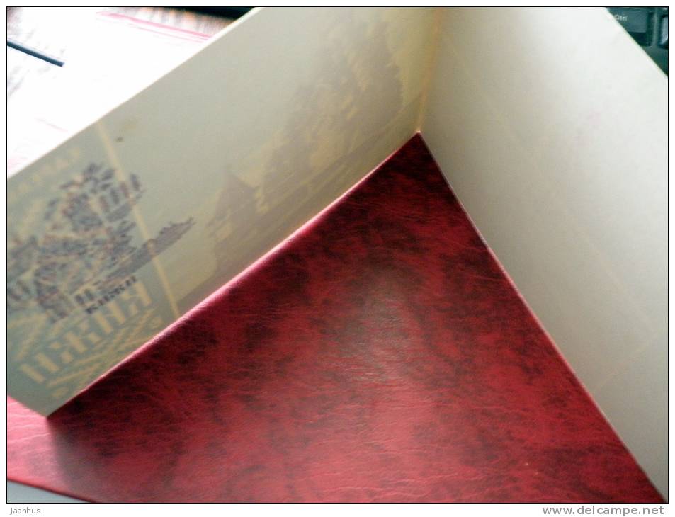 Kizhi - Museum - chapel - windmill - ship - Russia - USSR - unused - JH Postcards