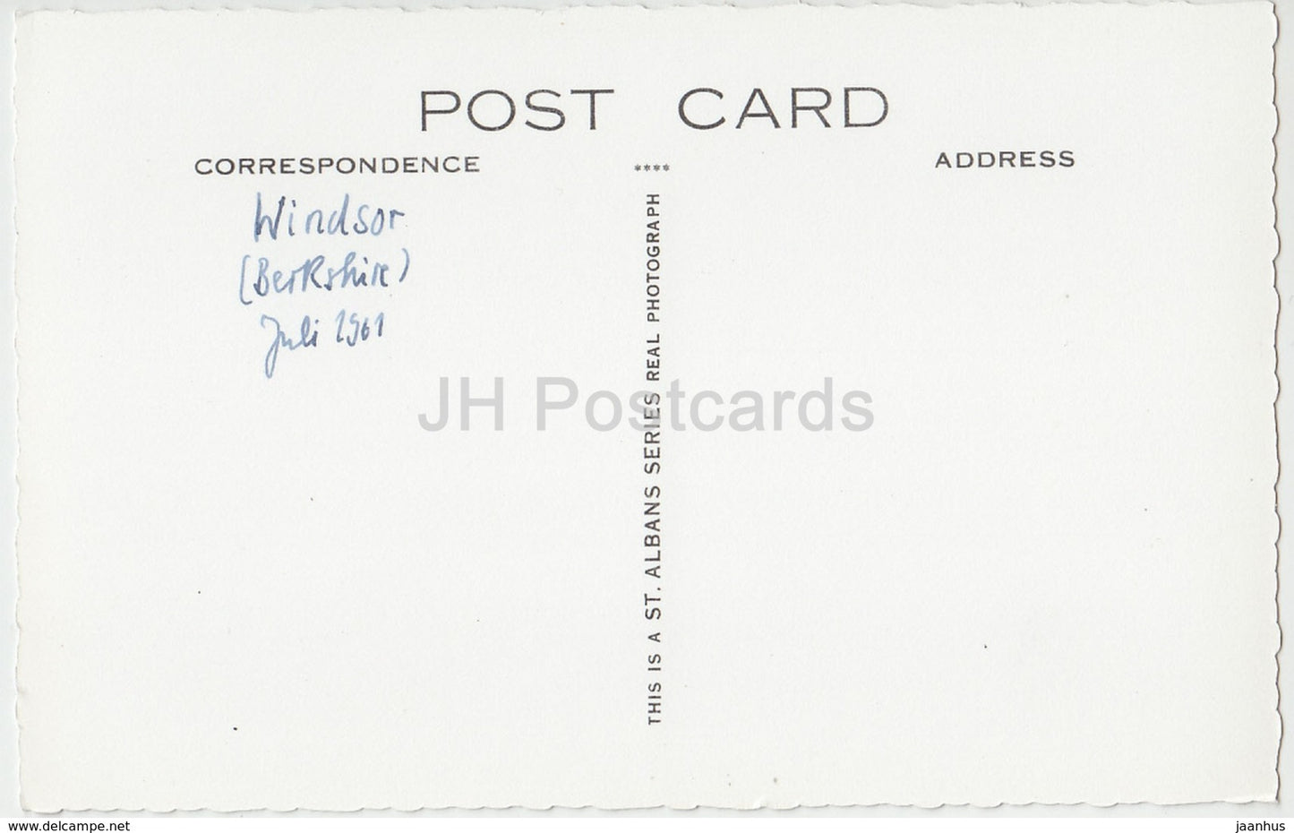 Windsor Castle - The Quadrangle - 3352 - 1961 - United Kingdom - England - used