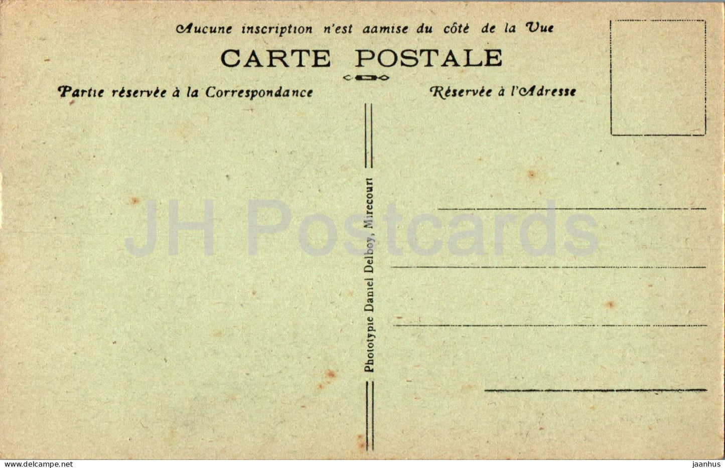 Chaumont - Vue du Donjon et Vallee de la Suize - alte Postkarte - Frankreich - unbenutzt