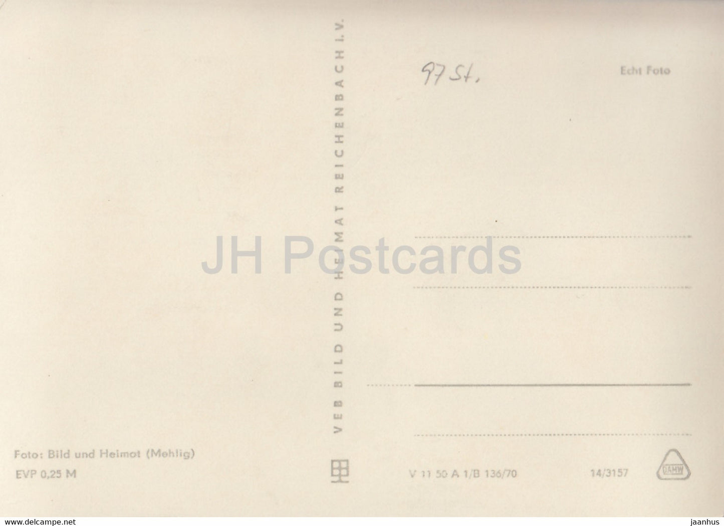 Werdau - Im Stadtpark - Markt - Leninplatz - Sportplatz - sports stadium - Germany DDR - unused