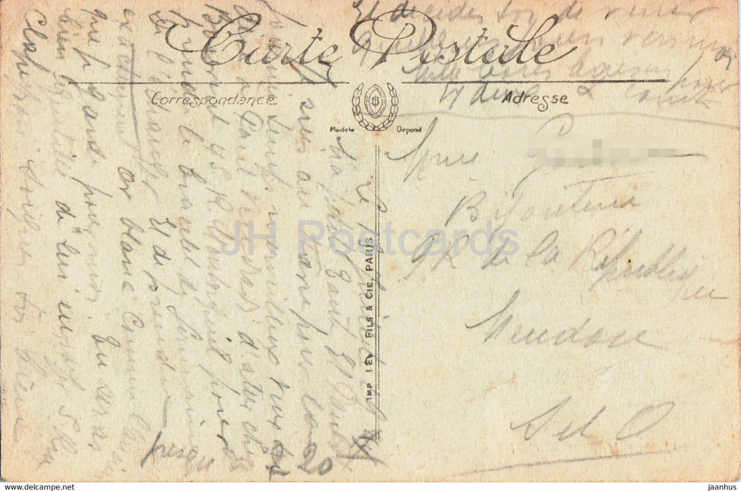 Le Havre - Quai Lamblardie - 197 - Hafen - Schiff - alte Postkarte - Frankreich - gebraucht