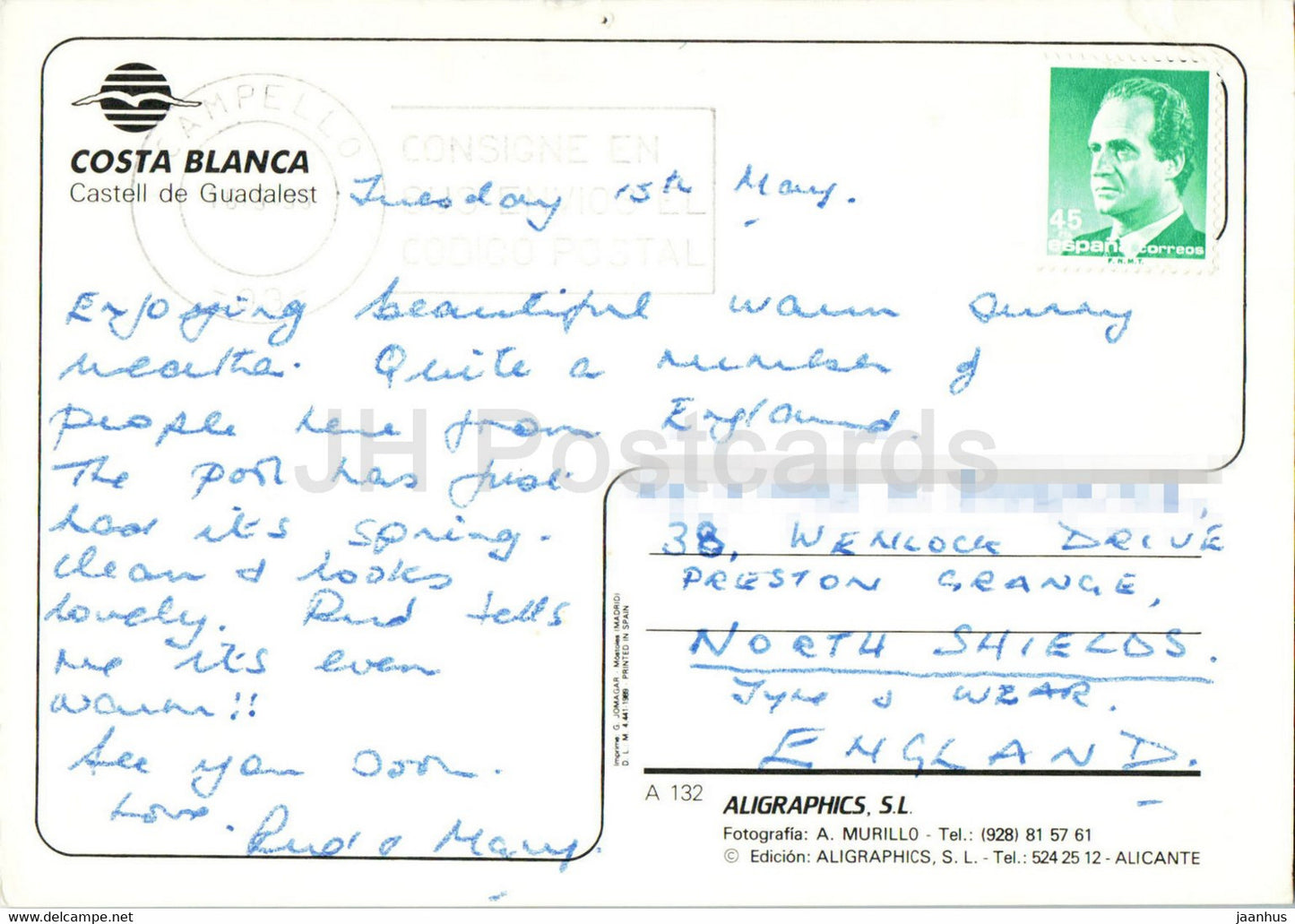 Costa Blanca - Castell de Guadalest - Espagne - occasion