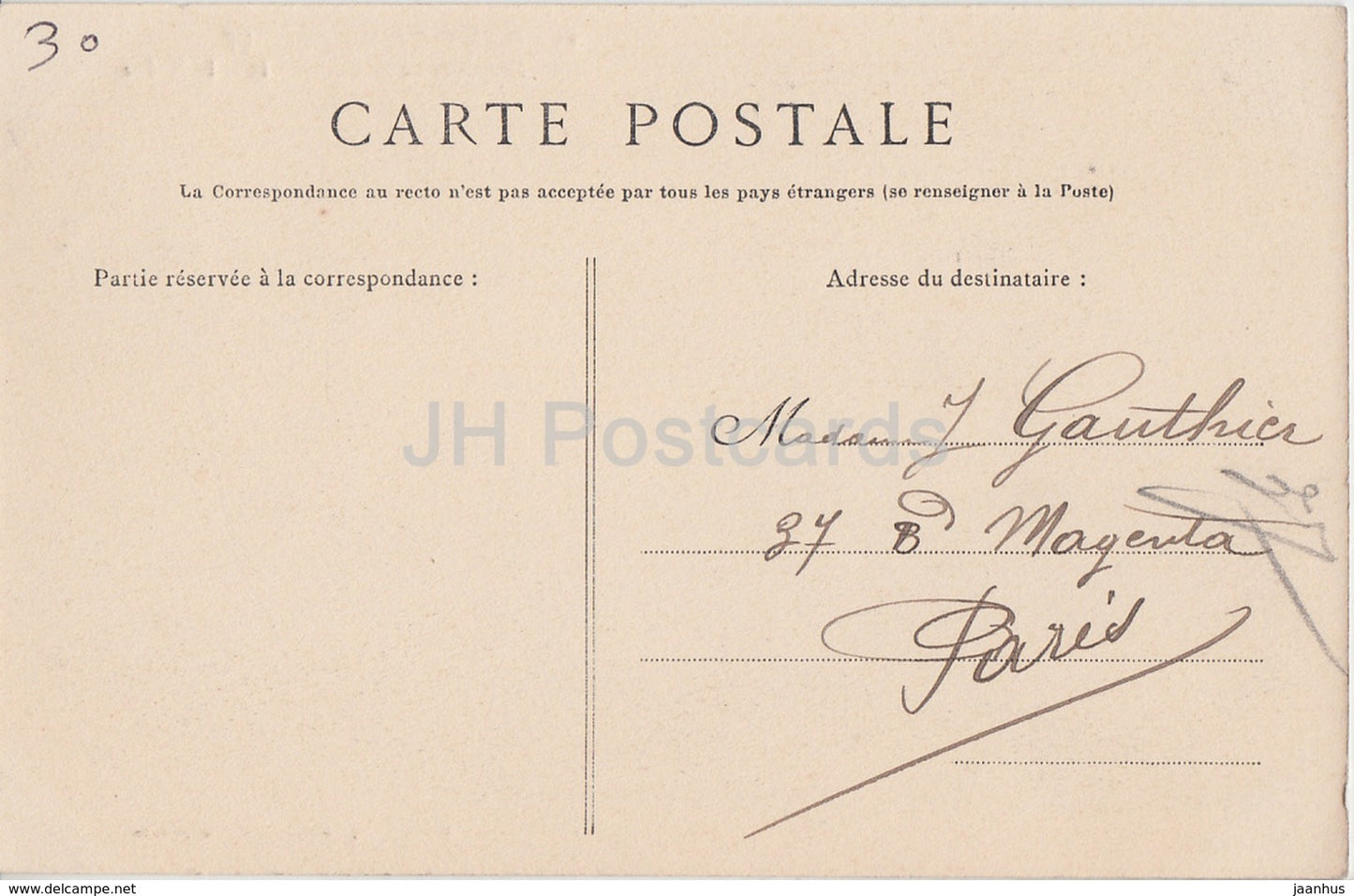 Pont Saint Esprit - Escaliers de la Cathedrale et le Rhone - 21 - Schloss - alte Postkarte - 1905 - Frankreich - gebraucht