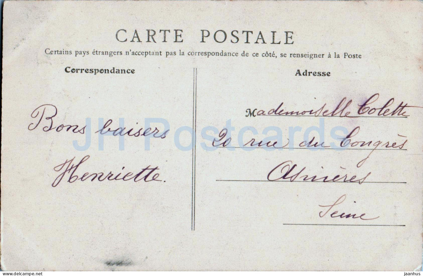 Environs de Crémieu - Gorges de la Fusa - 53 - carte postale ancienne - 1909 - France - oblitéré