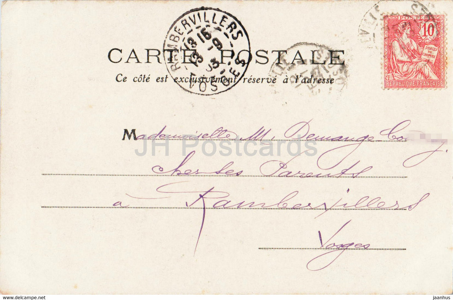 Contrexeville - Les Galeries - 10 - old postcard - 1903 - France - used