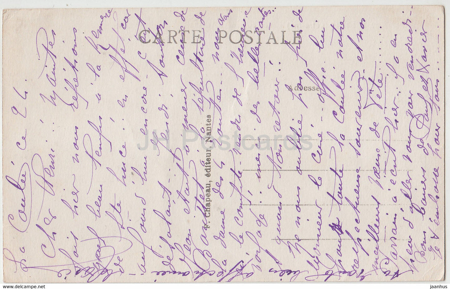 Fegreac - Vue du Canal au Bellion - 32 - alte Postkarte - Frankreich - gebraucht