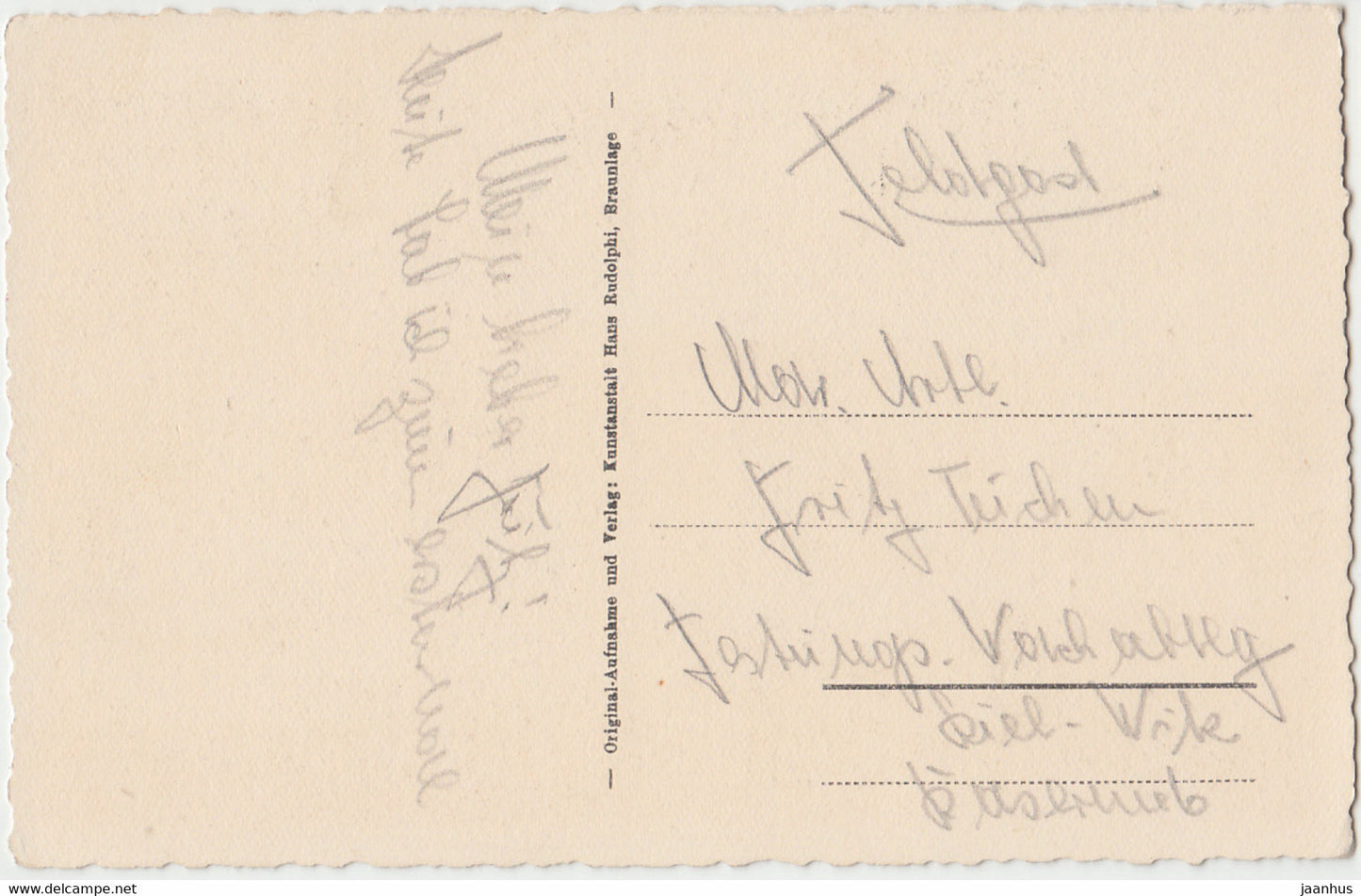 Braunlage Harz - Verlobungswiese - old postcard - Germany - used