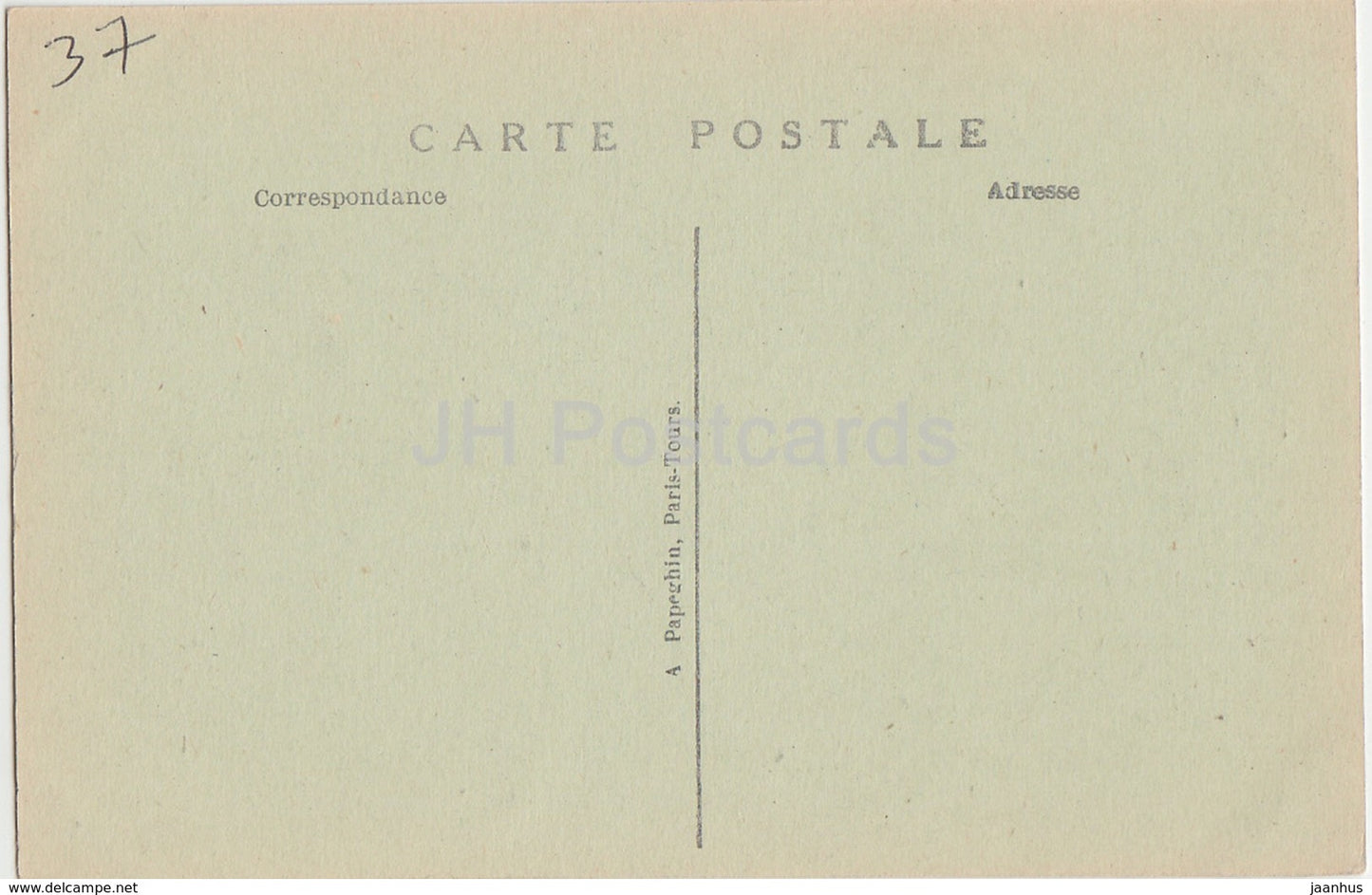 Usse - Le Chateau - Aile Nord Ouest - Schloss - 5 - alte Postkarte - Frankreich - unbenutzt