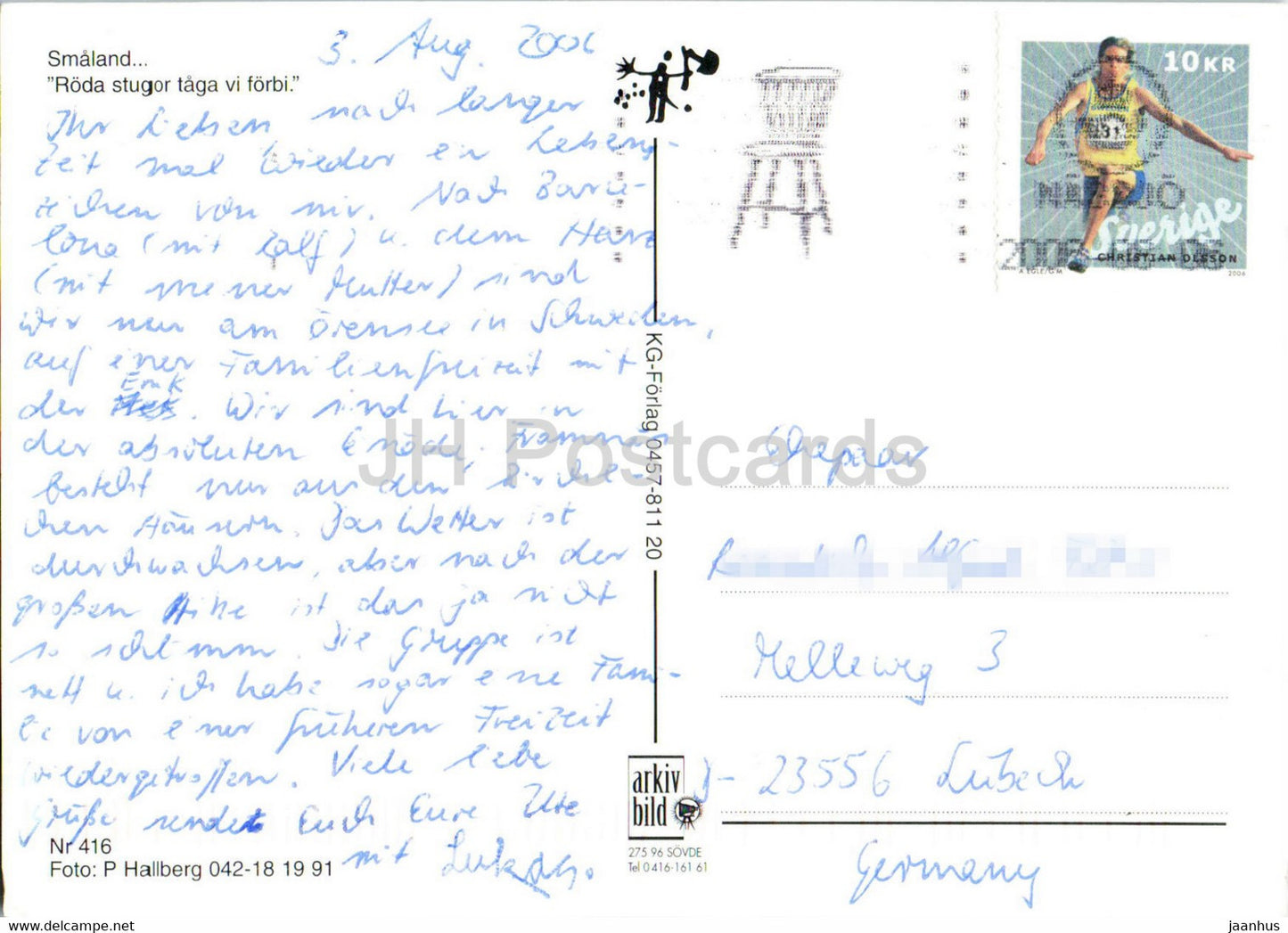 Smaland - 2006 - Suède - occasion