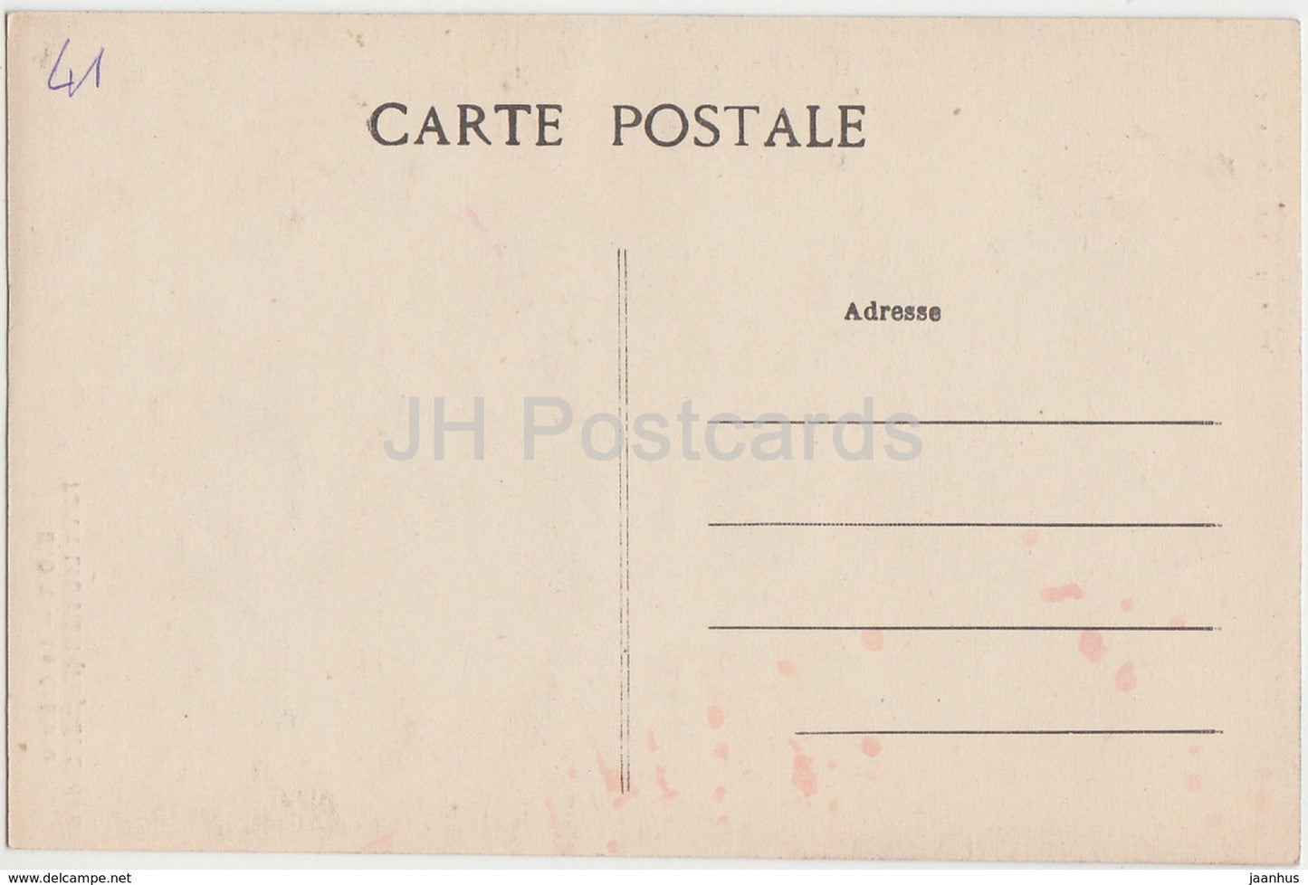 Blois - Le Chateau - Partie Louis XII - Facade Sud - castle - 38 - old postcard - France - unused